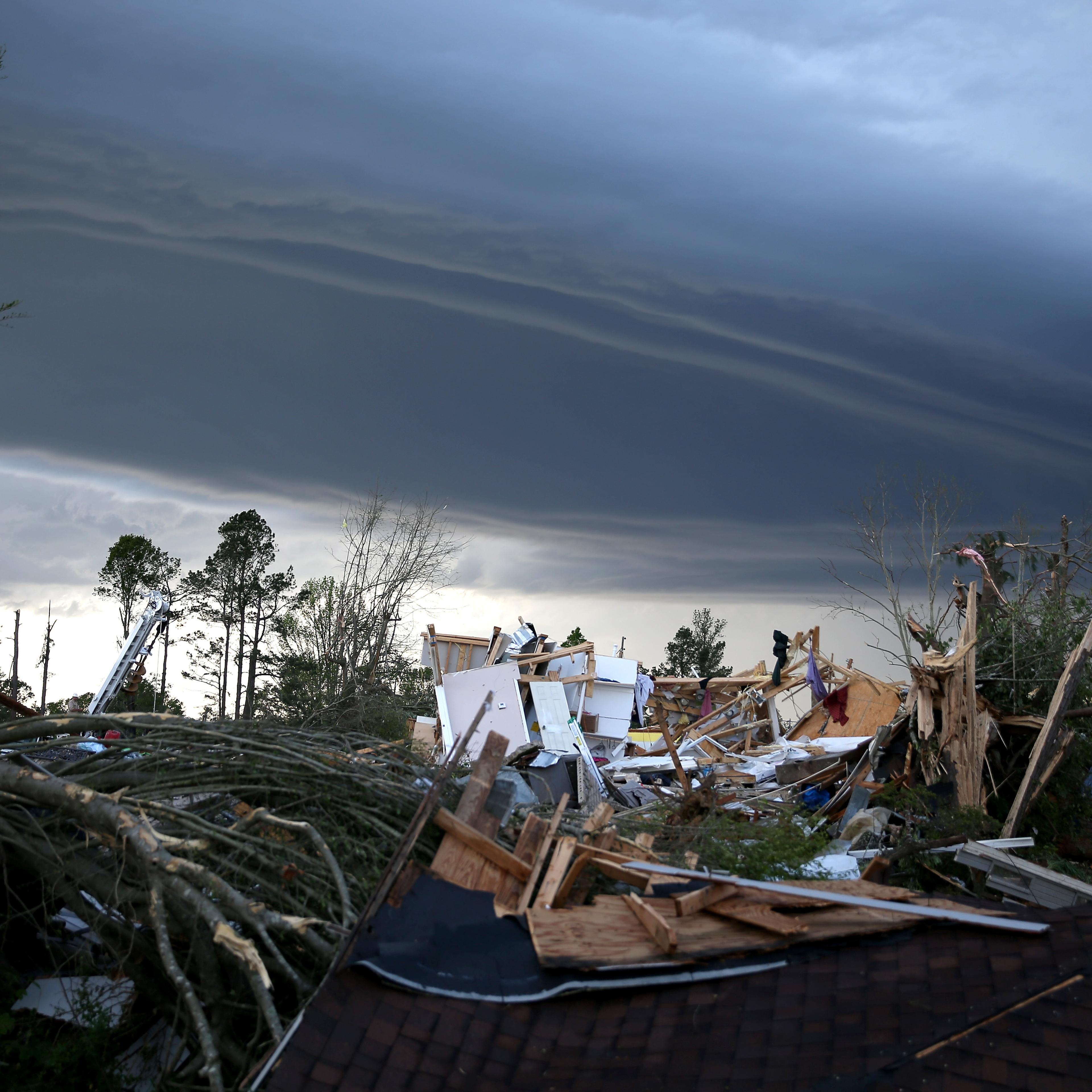 Widespread Damage And Casualties After Tornadoes Rip Through South