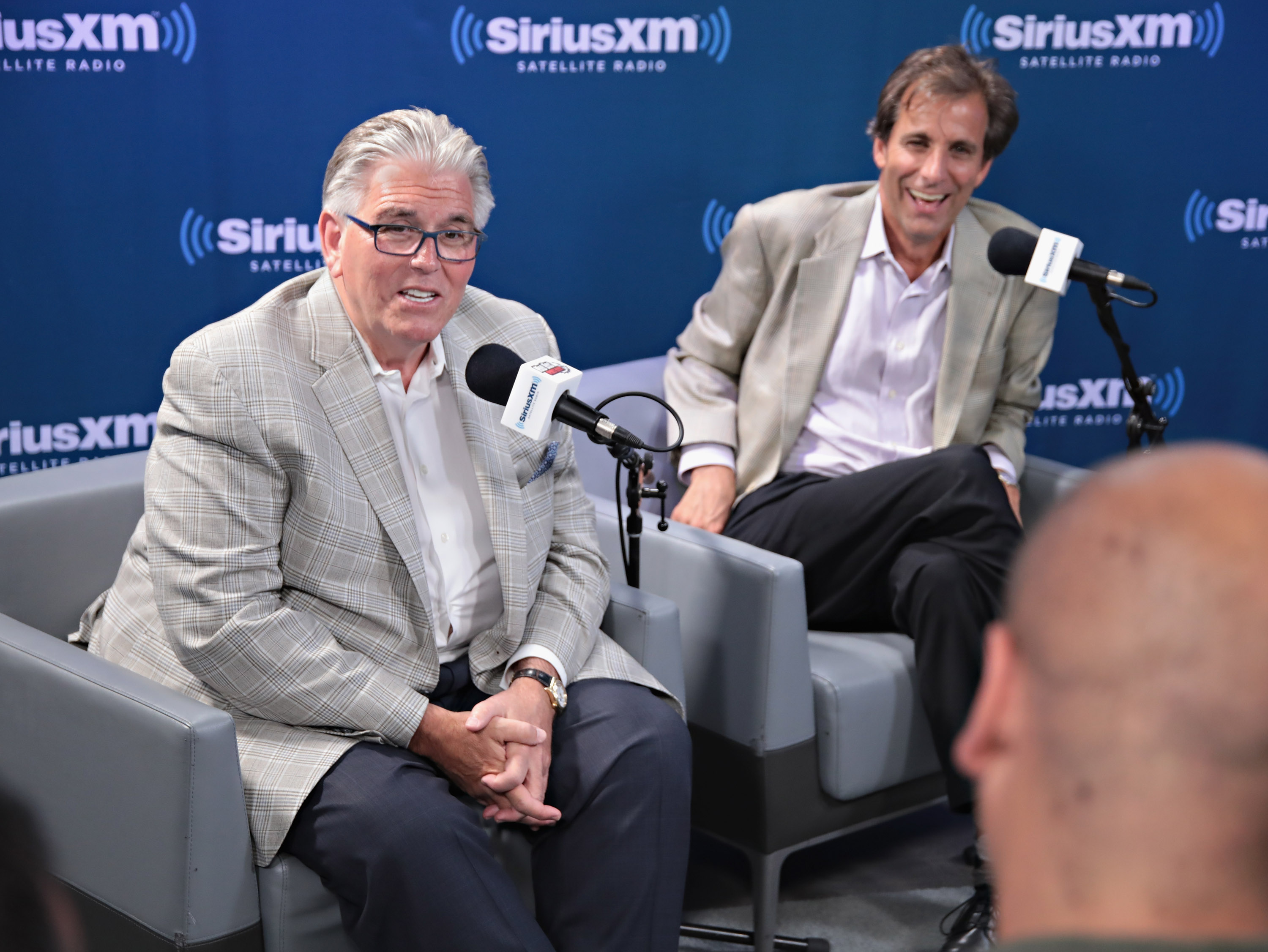 Chris Russo And Mike Francesa Of Mike And The Mad Dog Get Together For SiriusXM Town Hall