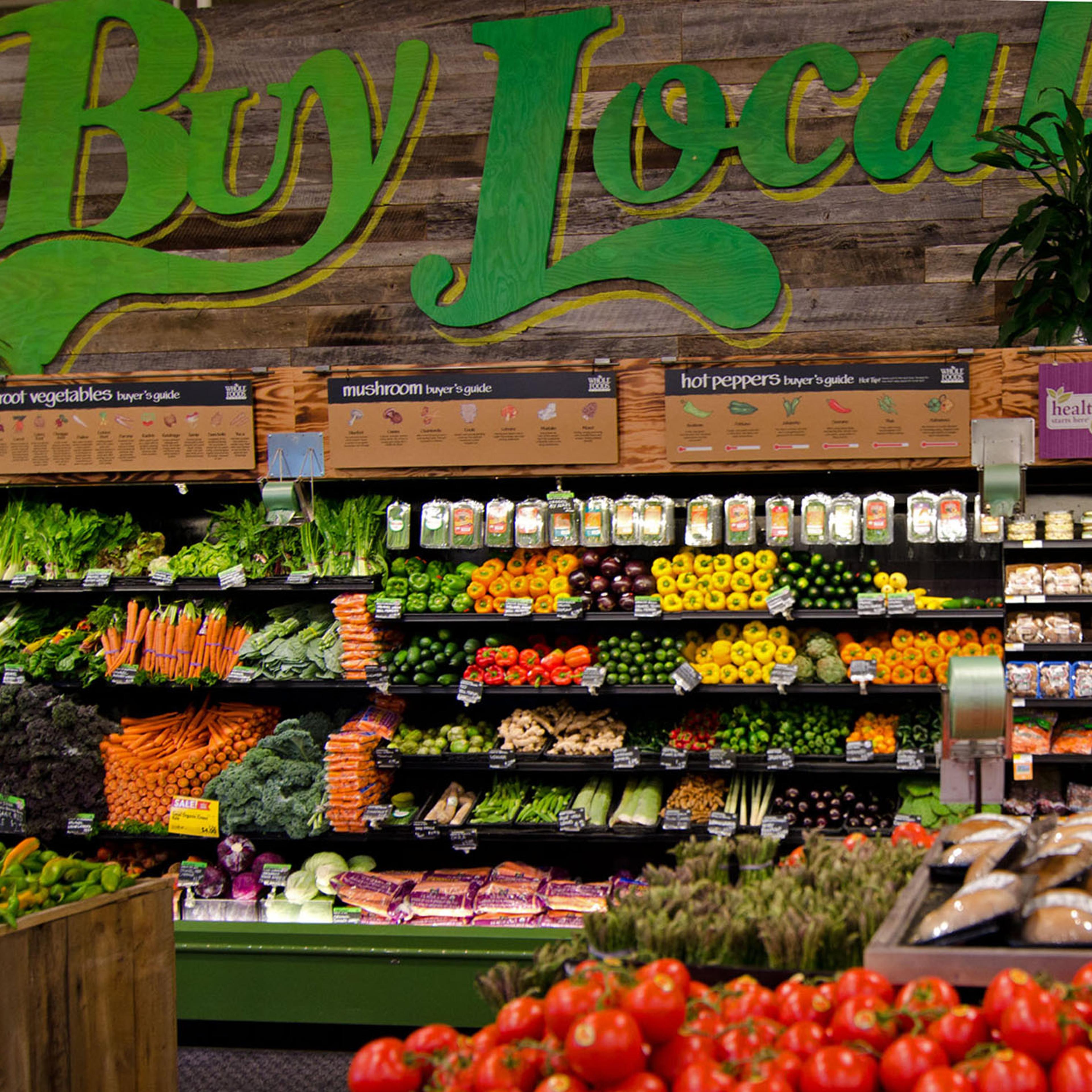 Whole Foods Market is one of many grocery stores open on New Year's Eve this year.