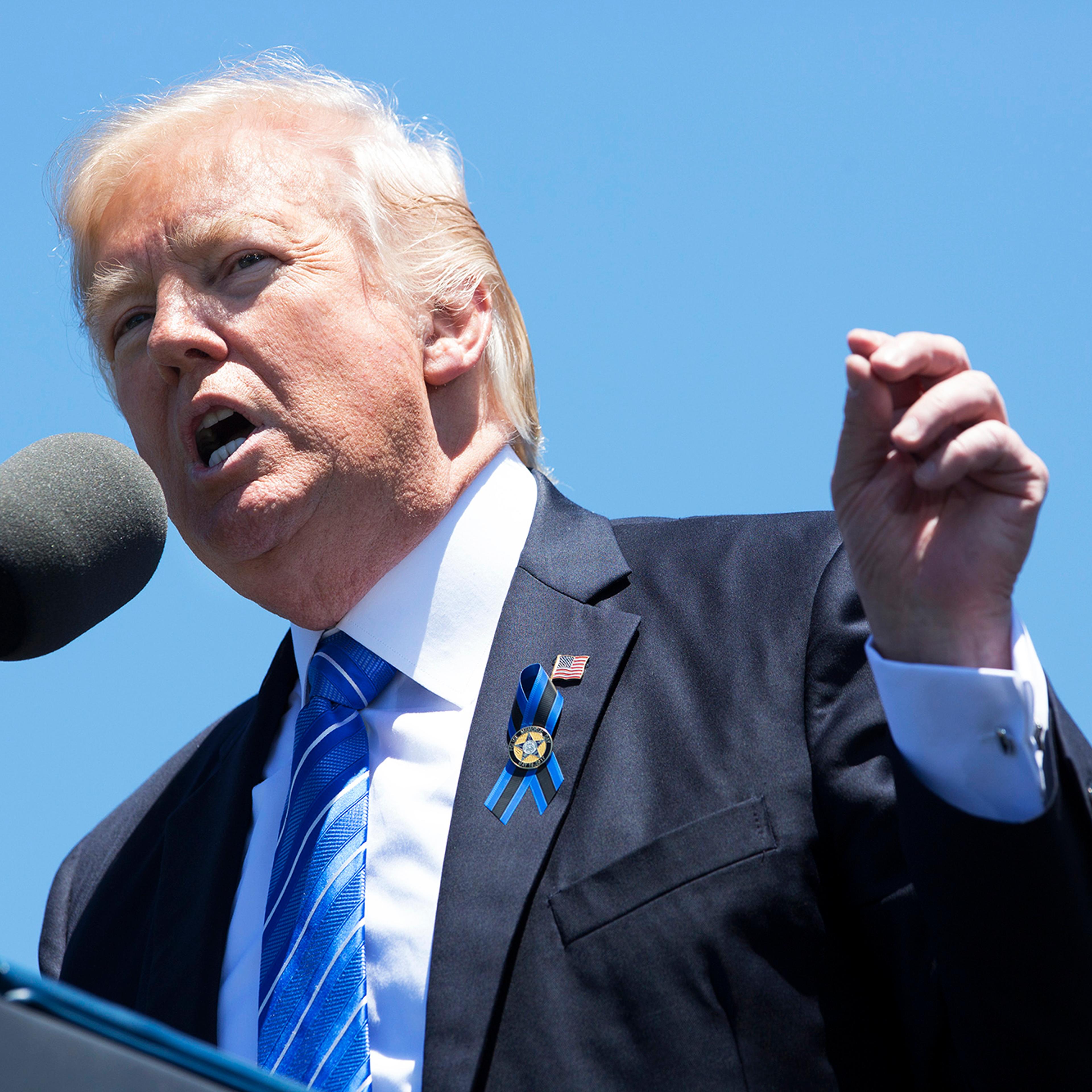 Trump Attends 36th Annual National Peace Officers' Memorial Serv