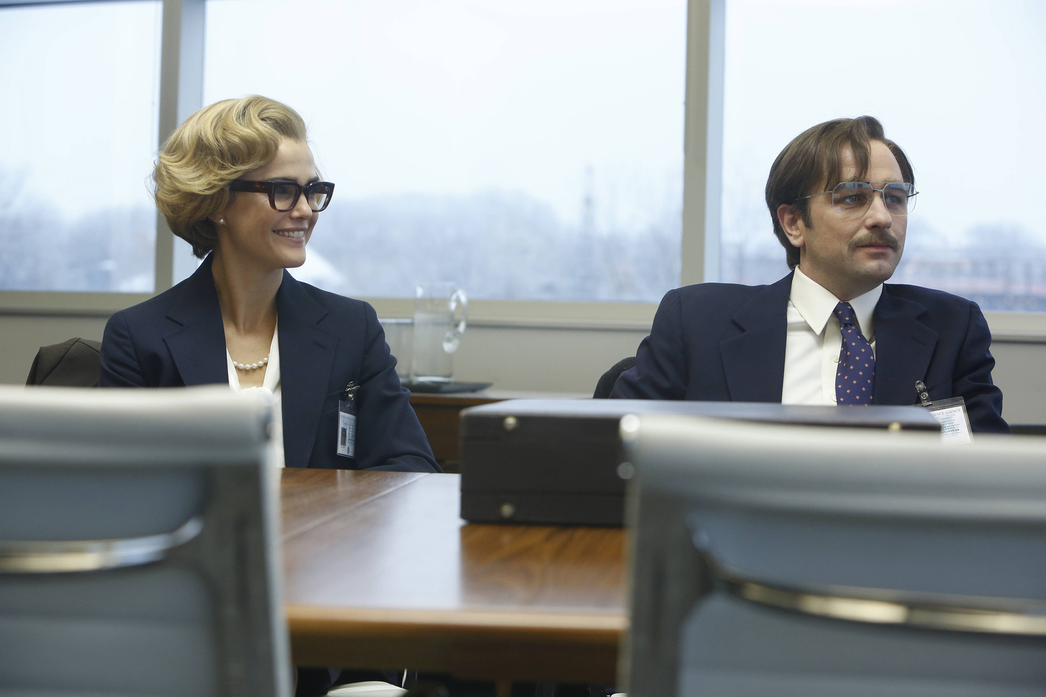 Keri Russell and Matthew Rhys in FX's The Americans.