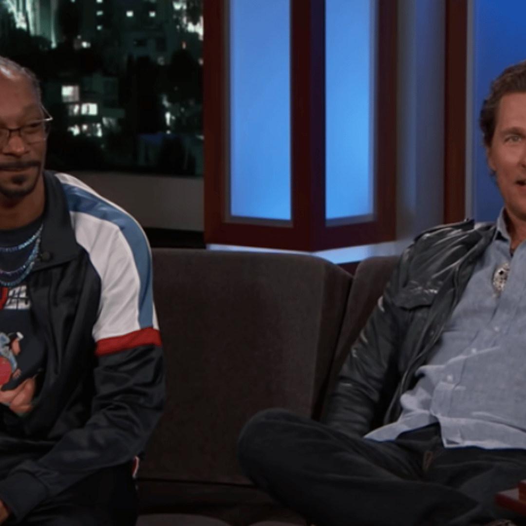 Snoop Dogg and Matthew McConaughey on 'Jimmy Kimmel Live!'