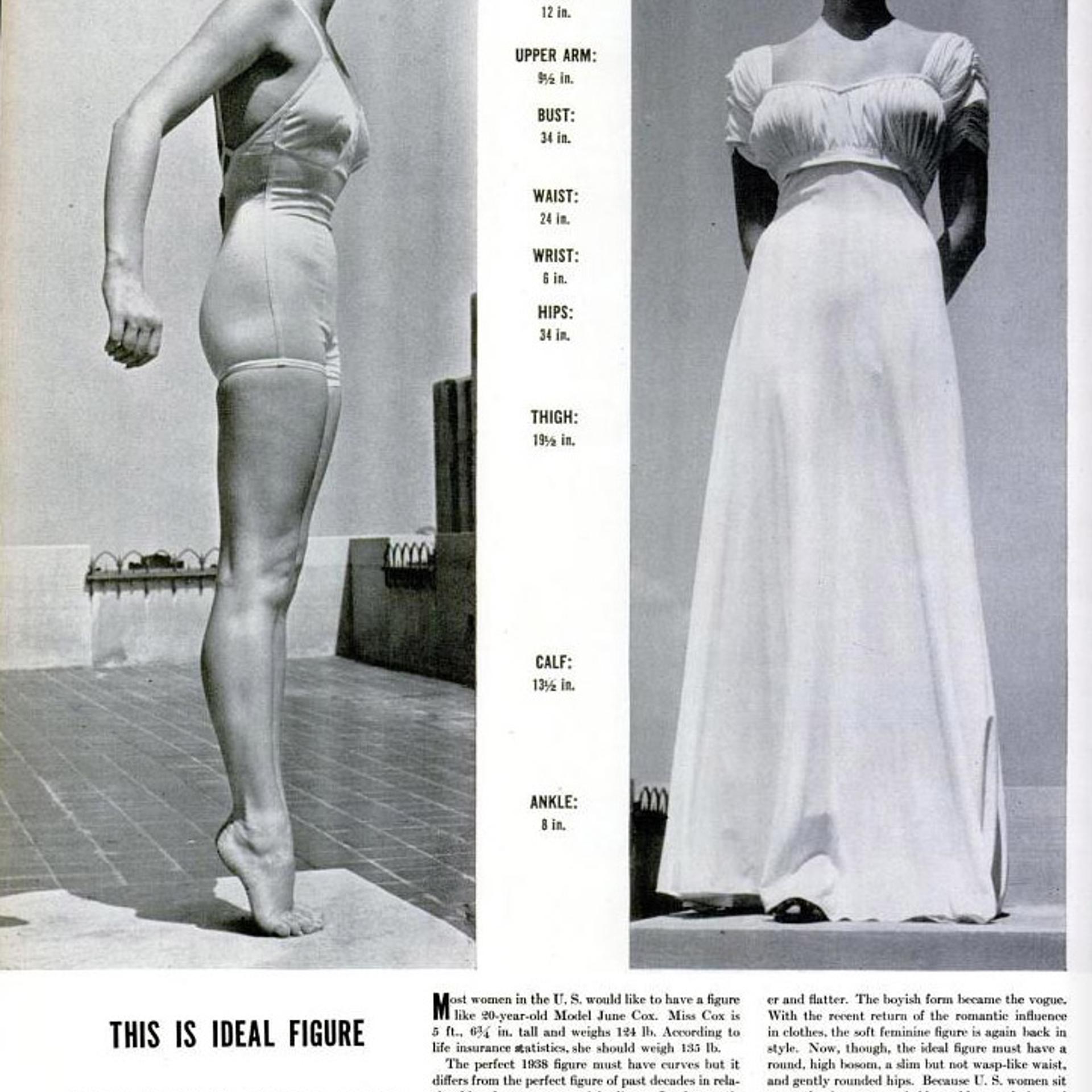 1938 Ideal Figure LIFE magazine