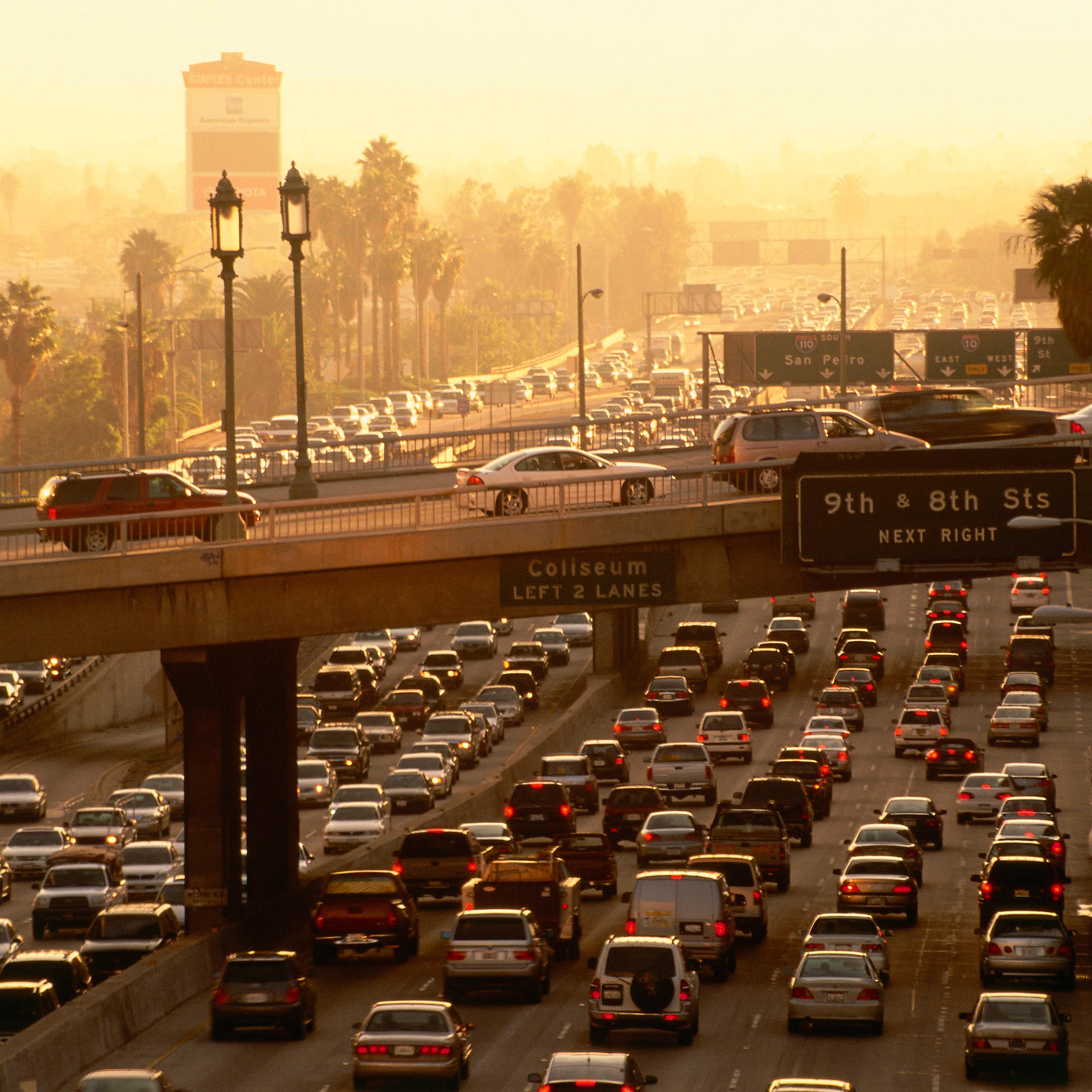 Rush hour in Los Angeles
