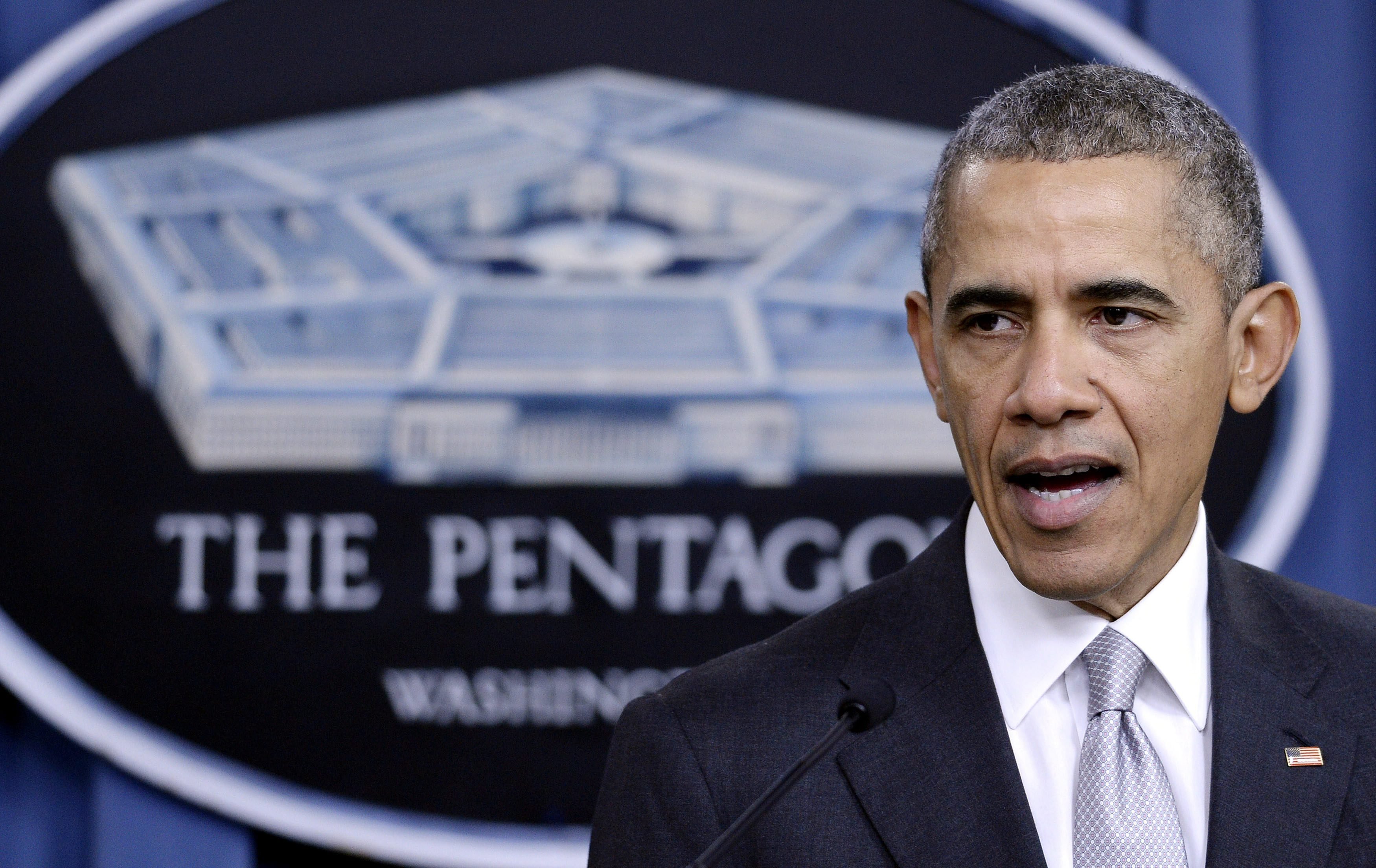 President Obama makes a statement on the counter-ISIL campaign - DC