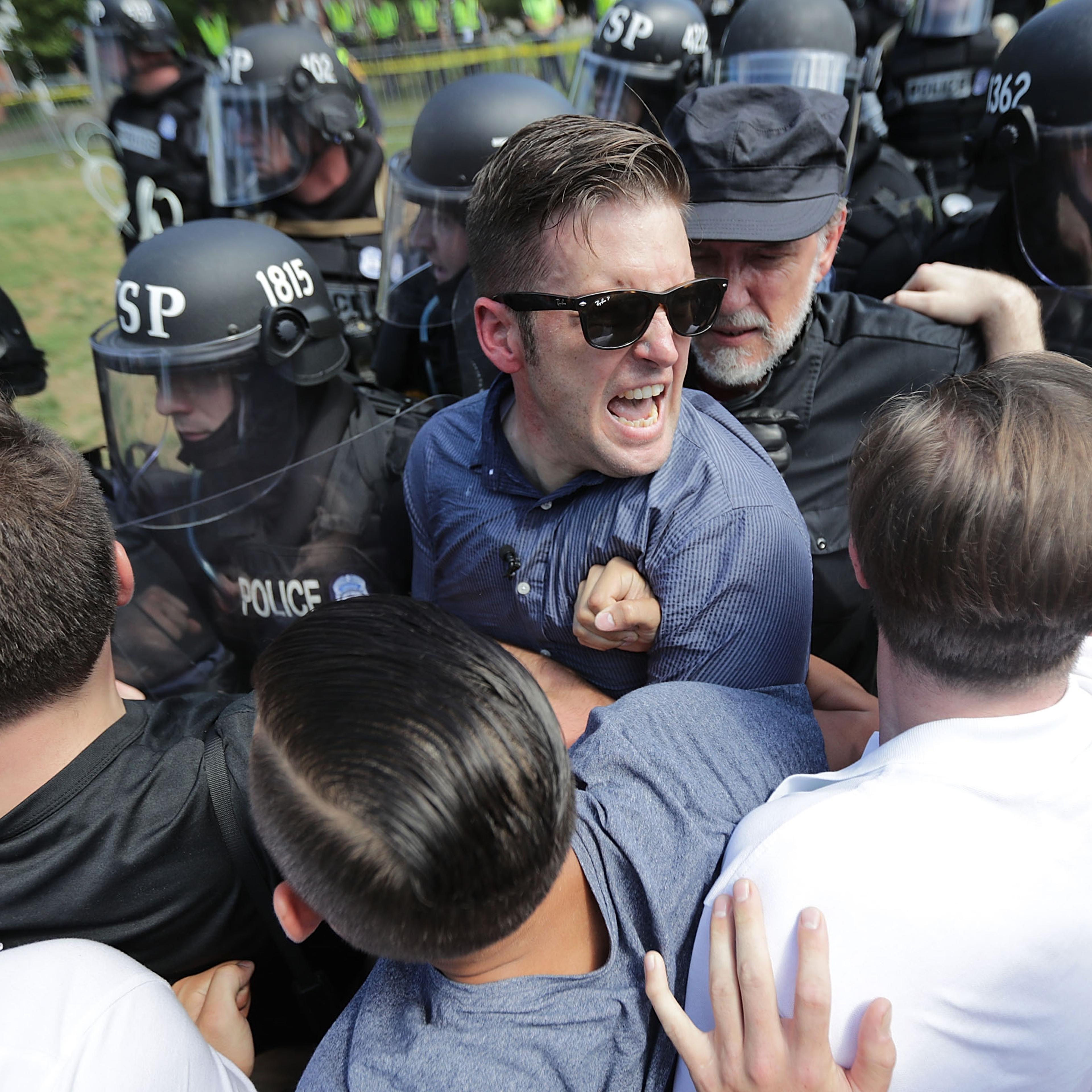 Violent Clashes Erupt at "Unite The Right" Rally In Charlottesville