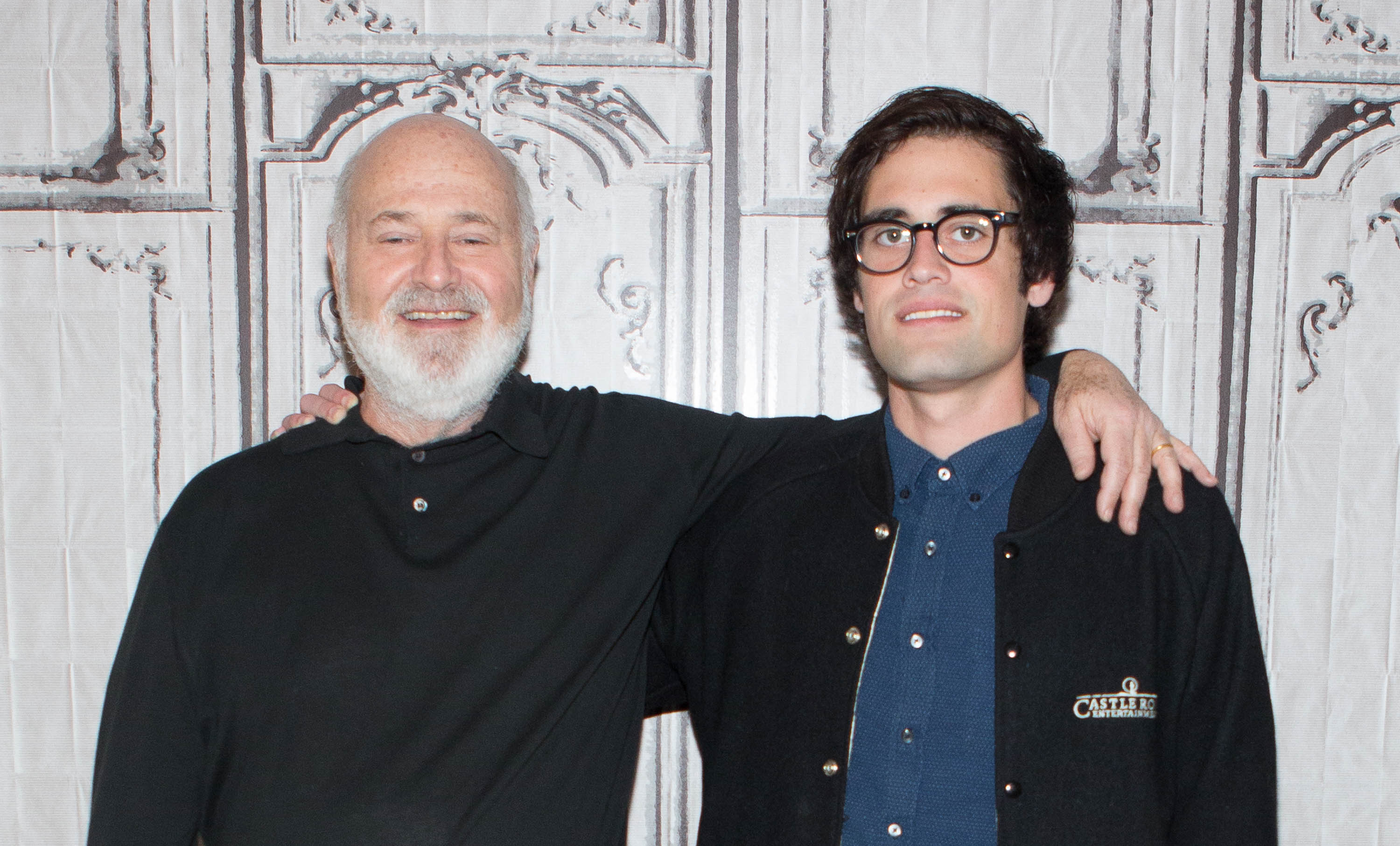 Rob Reiner and Nick Reiner attend "Being Charlie" AOL Studios In New York on May 4, 2016 in New York City.