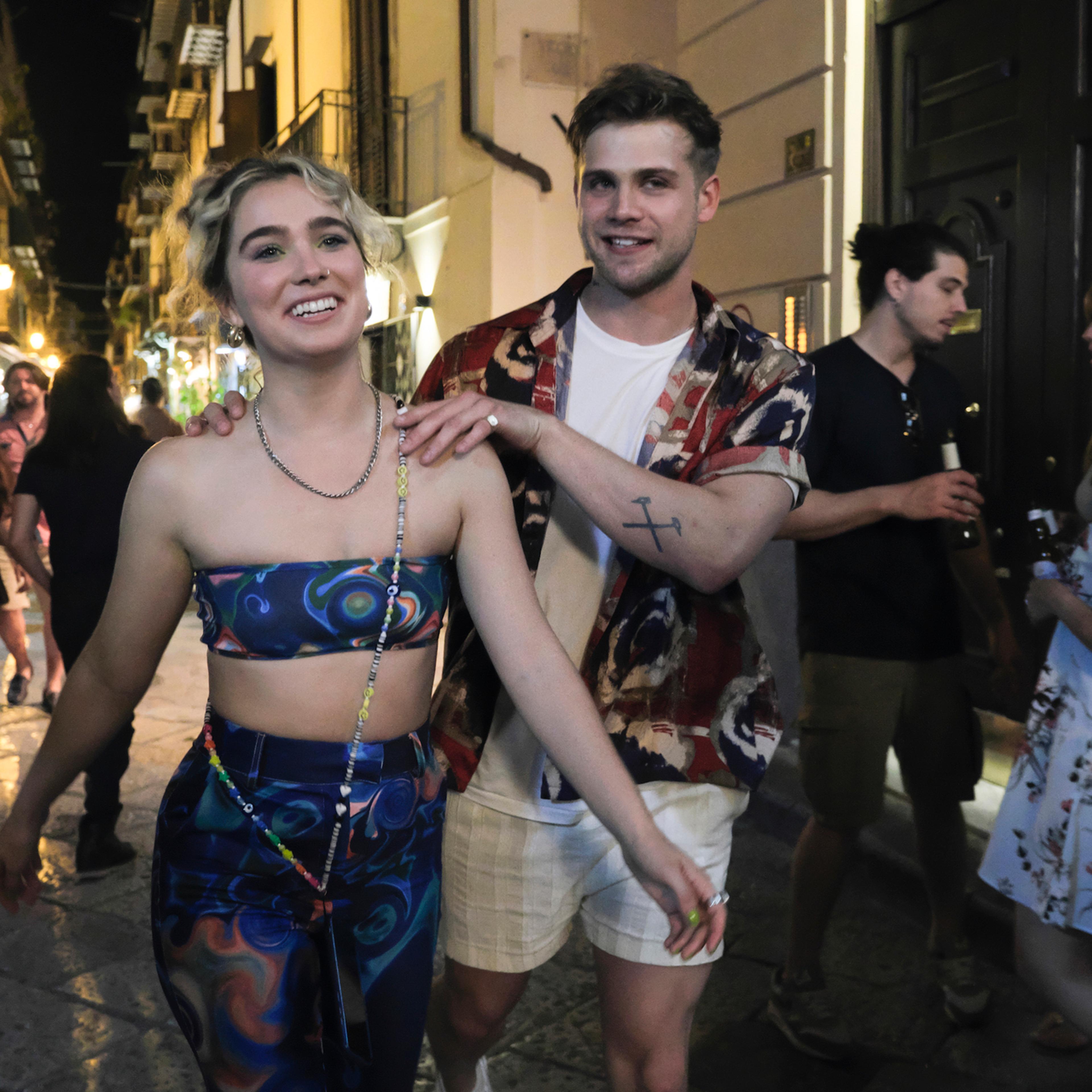 Haley Lu Richardson as Portia and Leo Woodall as Jack: Will they make it out of Sicily alive?
