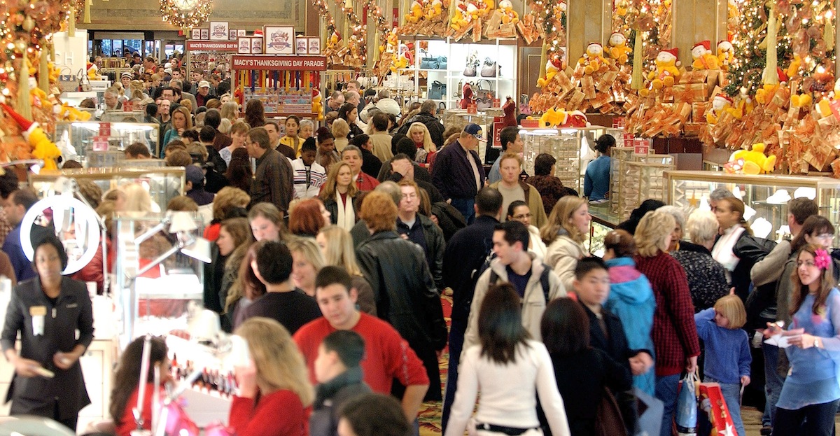 Christmas Shopping Season Kicks Off In New York City