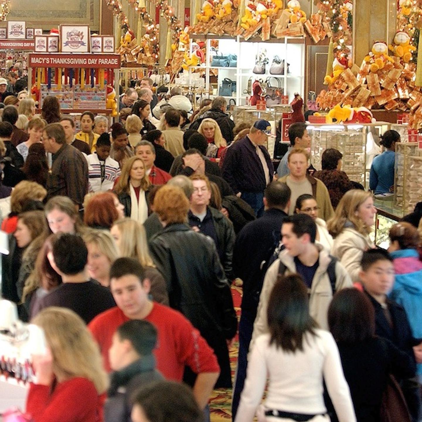 Christmas Shopping Season Kicks Off In New York City