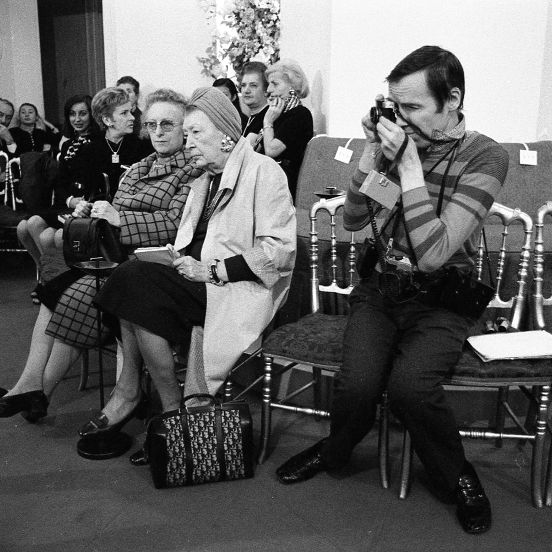 Bill Cunningham in Paris in 1971