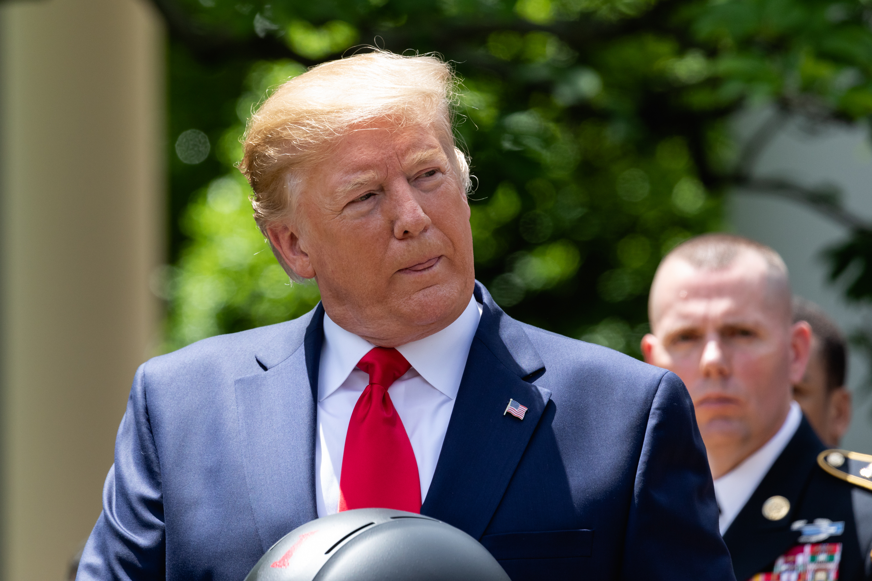 President Trump Honors U.S. Military Academy Football Team At White House