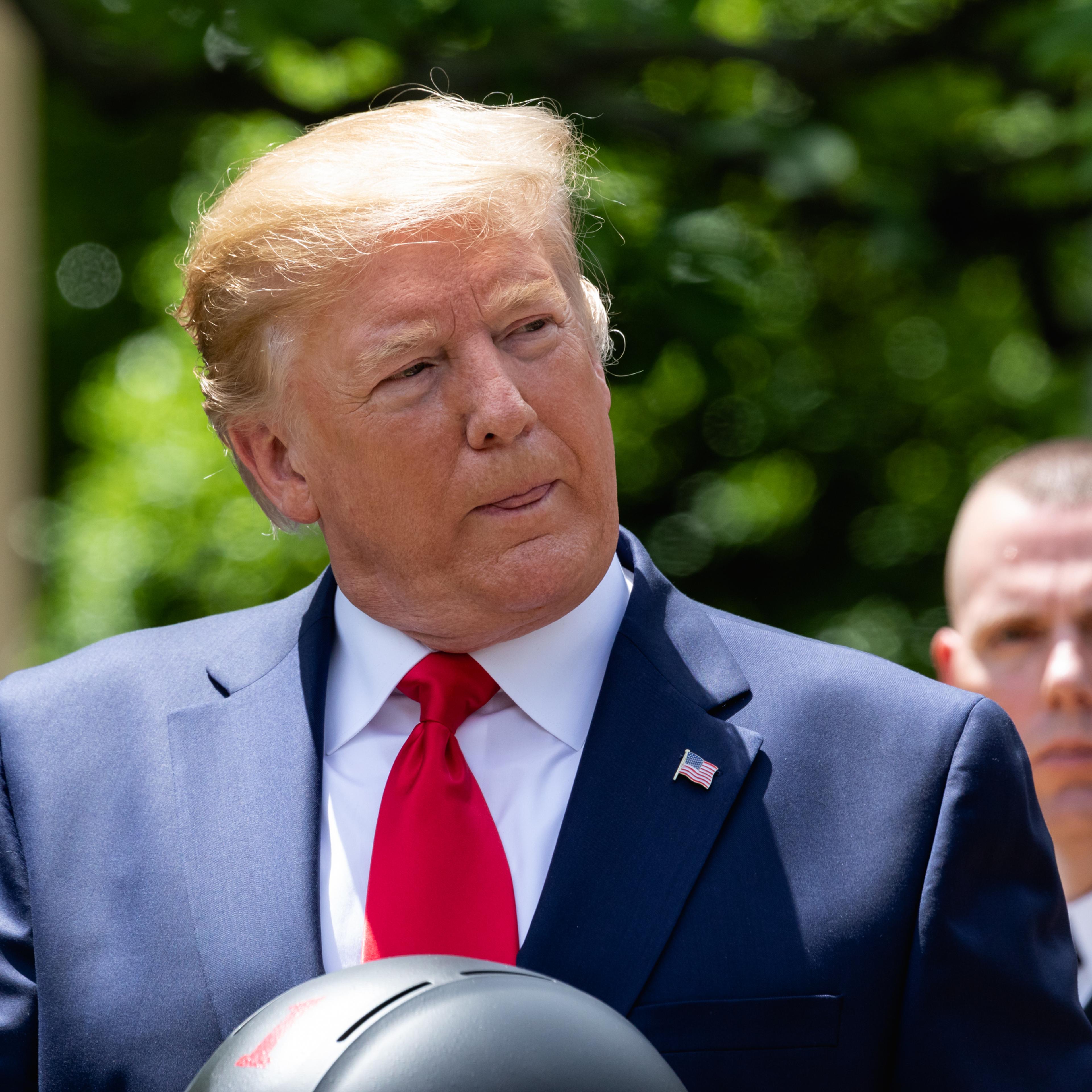 President Trump Honors U.S. Military Academy Football Team At White House