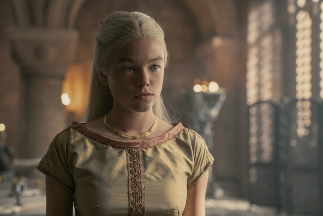 Milly Alcock in <i>House of the Dragon</i>