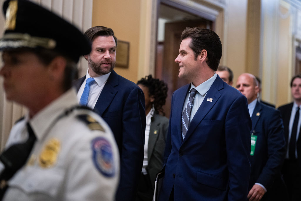 JD Vance Gaetz Meeting