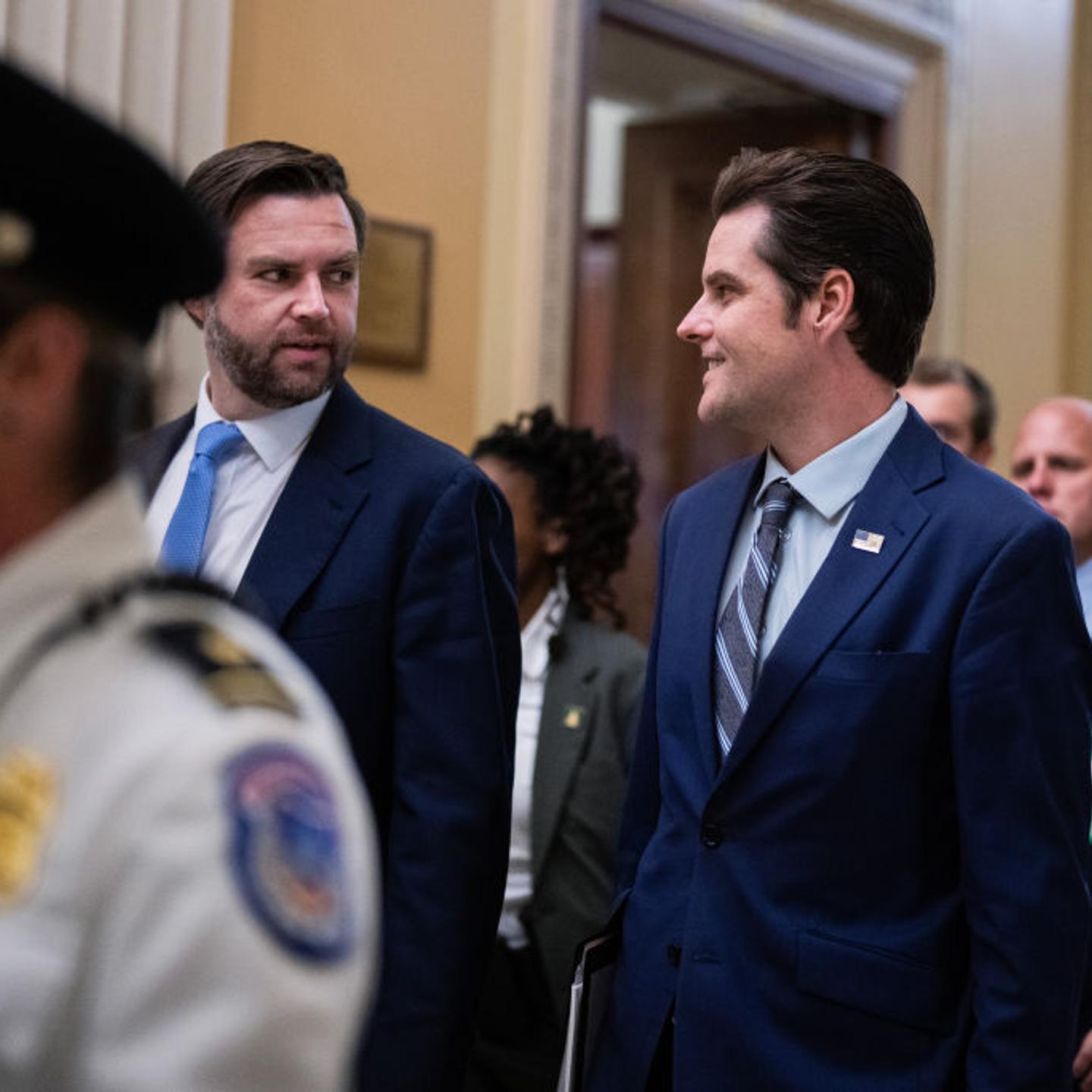 JD Vance Gaetz Meeting
