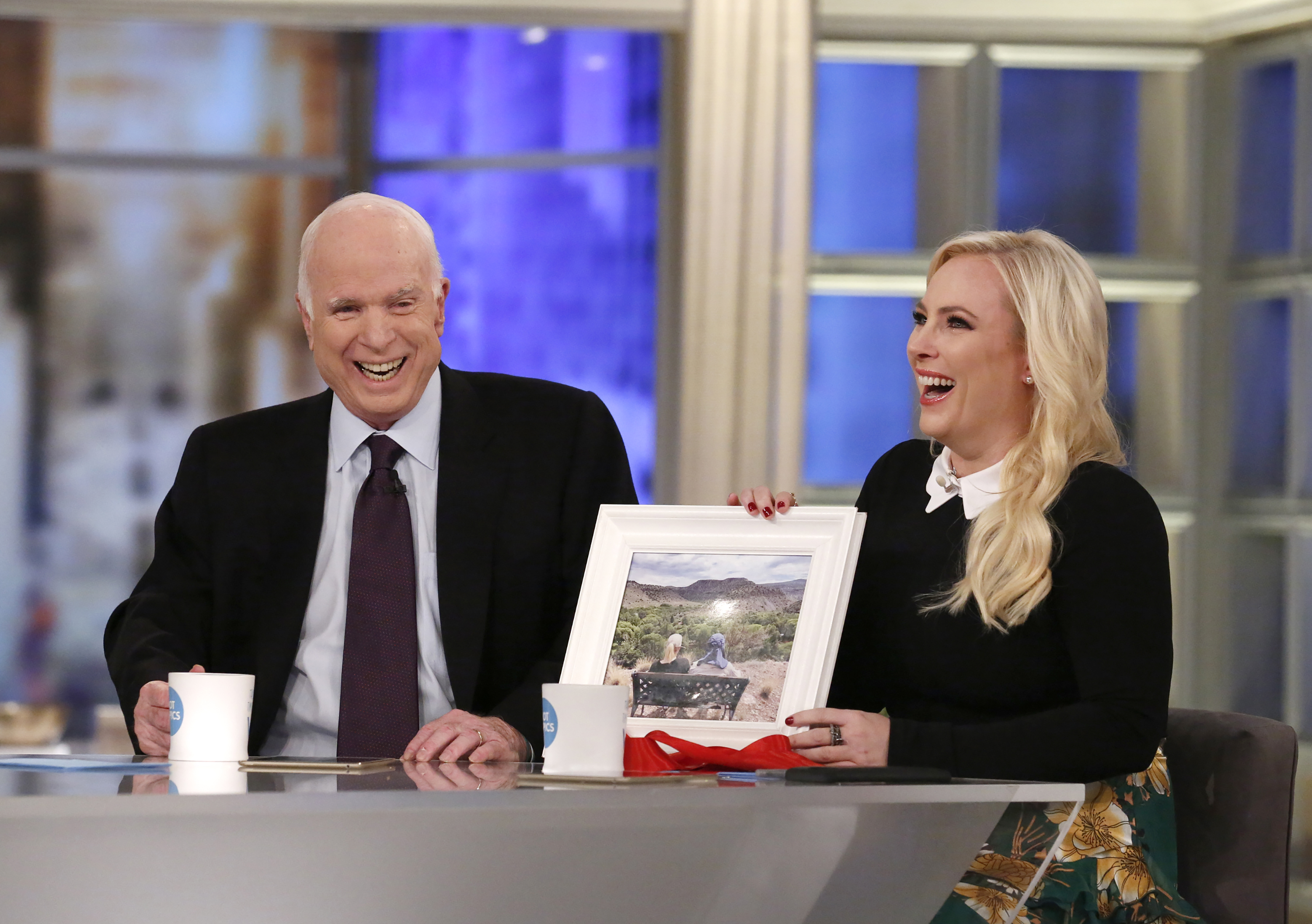 John McCain, Meghan McCain On 'The View'