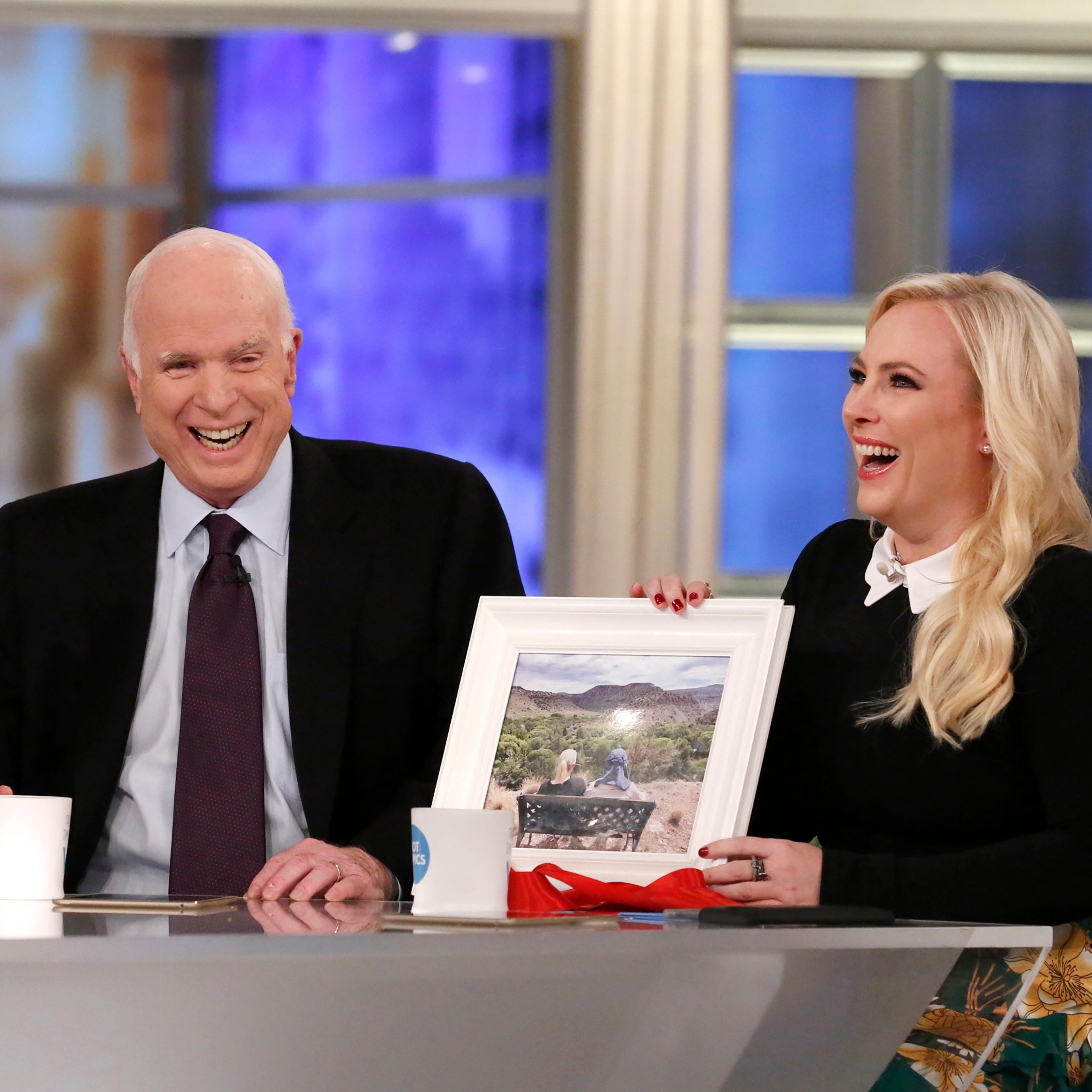 John McCain, Meghan McCain On 'The View'