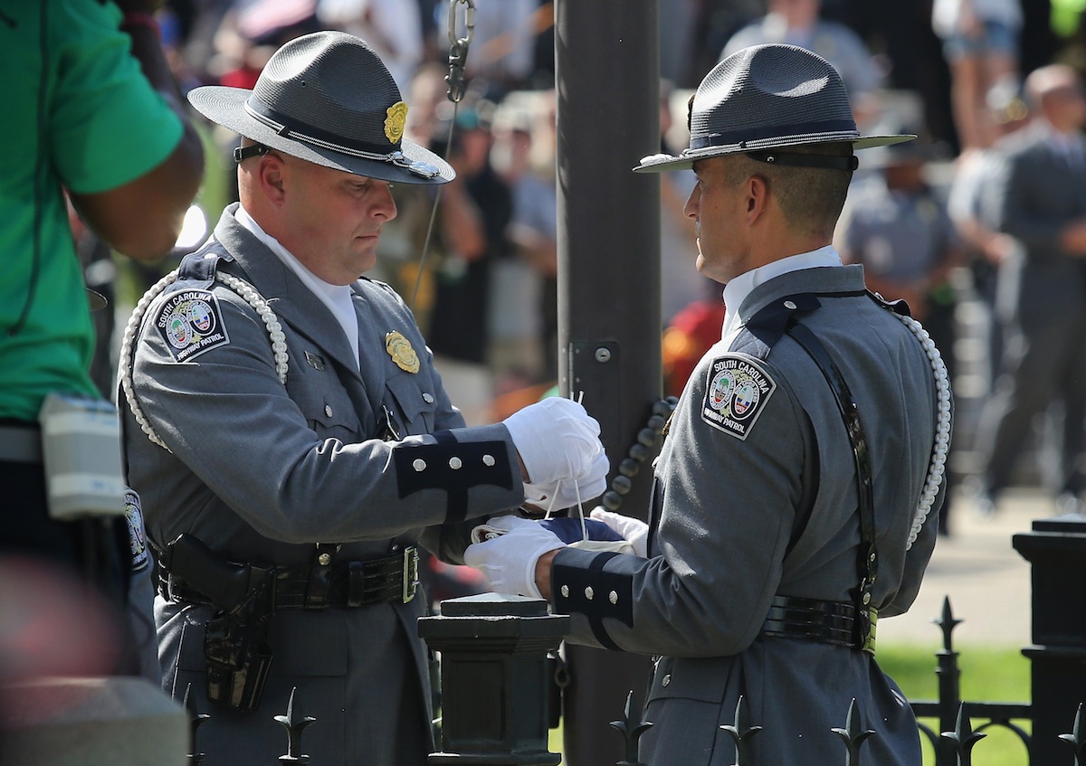 Confederate Flag Removed From South Carolina Statehouse