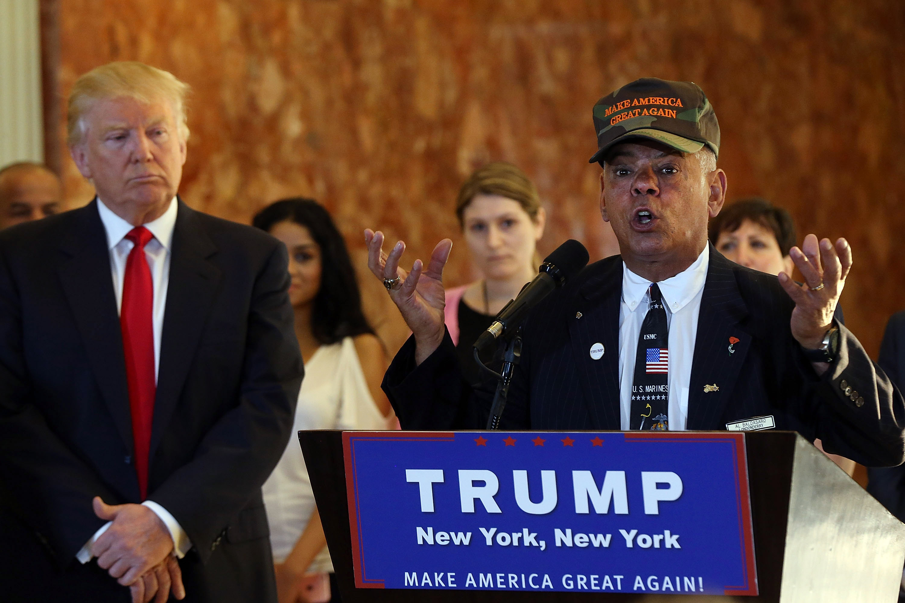 Donald Trump Holds Press Conference At Trump Tower