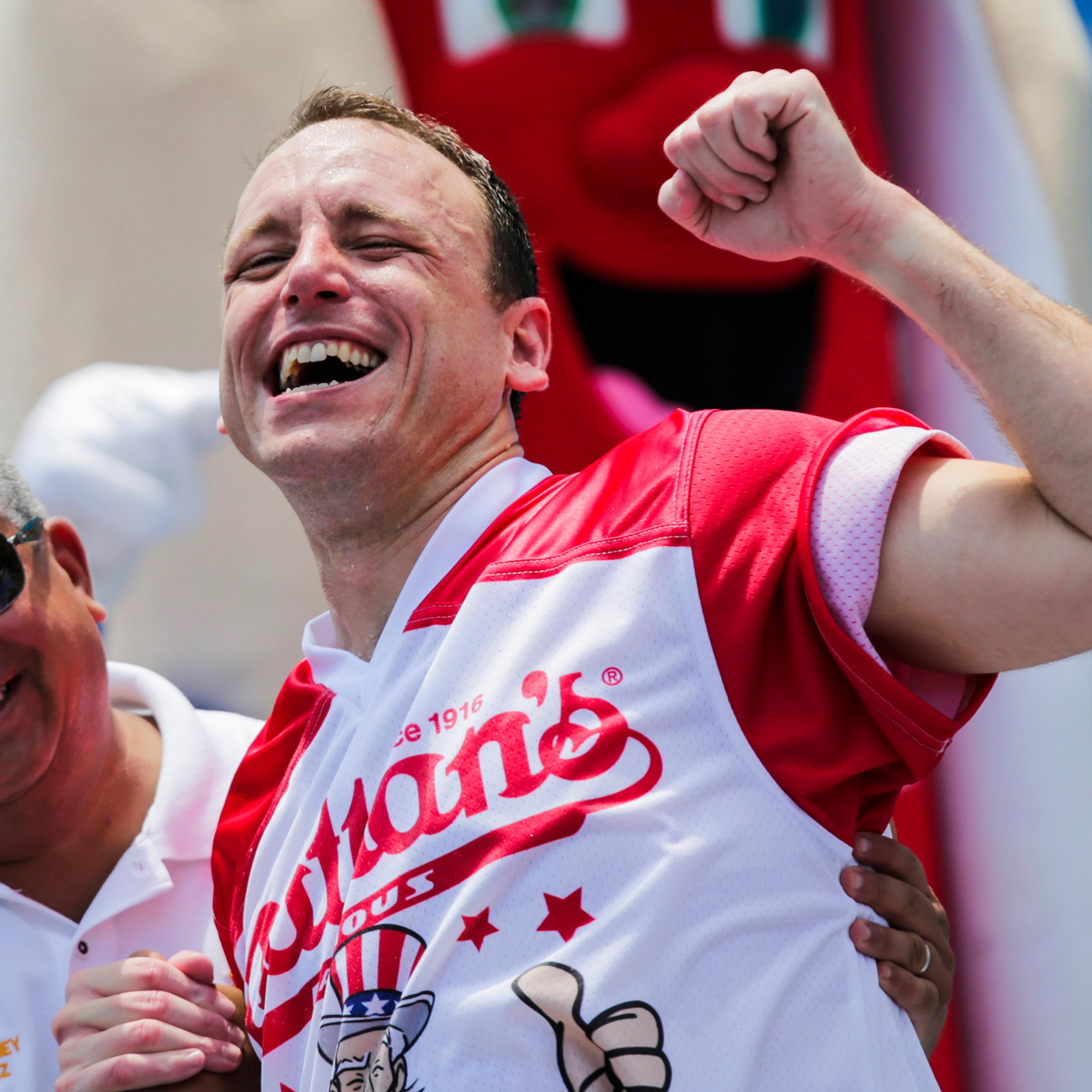 Joey Chestnut 2018 Nathan's Hot Dog-Eating Contest