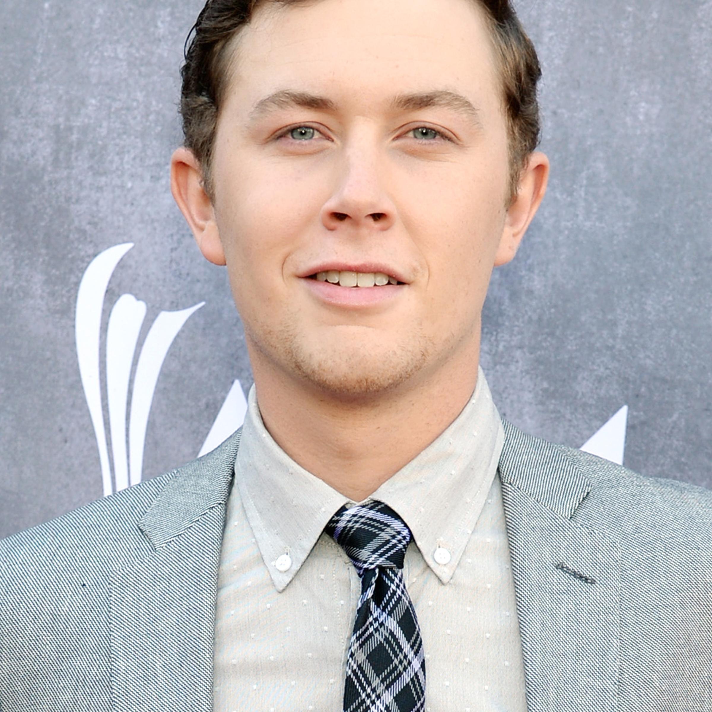 Scotty McCreery attends the 49th Annual Academy of Country Music Awards at the MGM Grand Garden Arena on April 6, 2014 in Las Vegas.