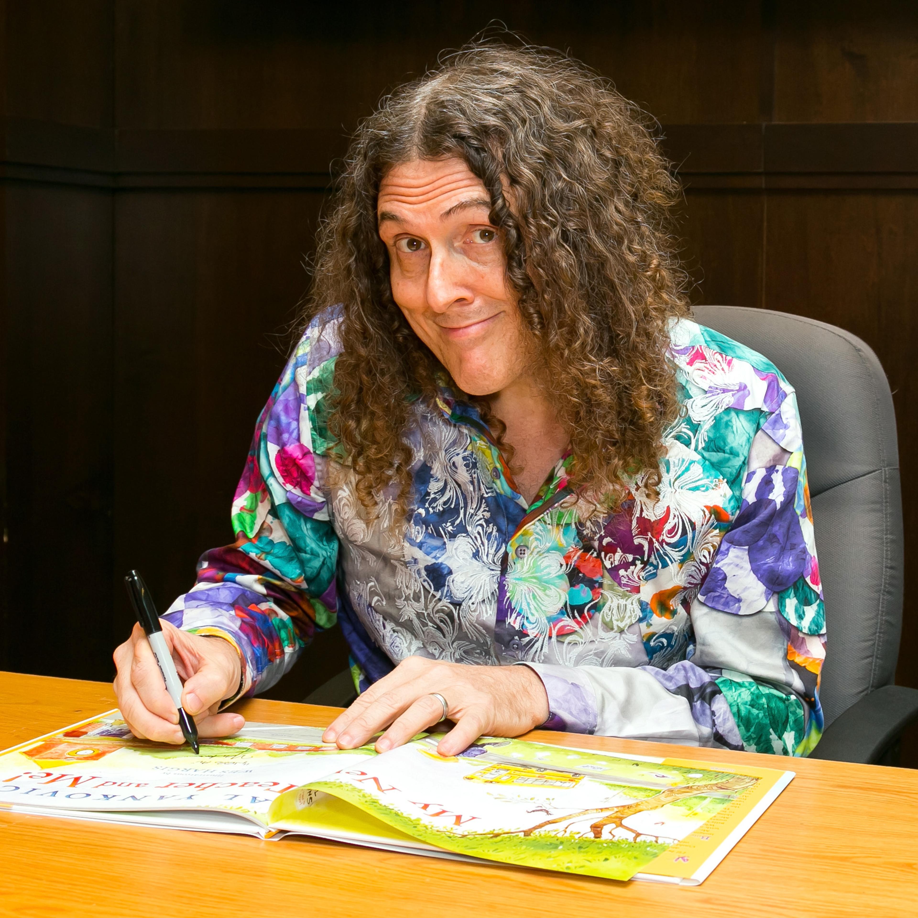 "Weird Al" Yankovic Book Signing For "My New Teacher And Me"