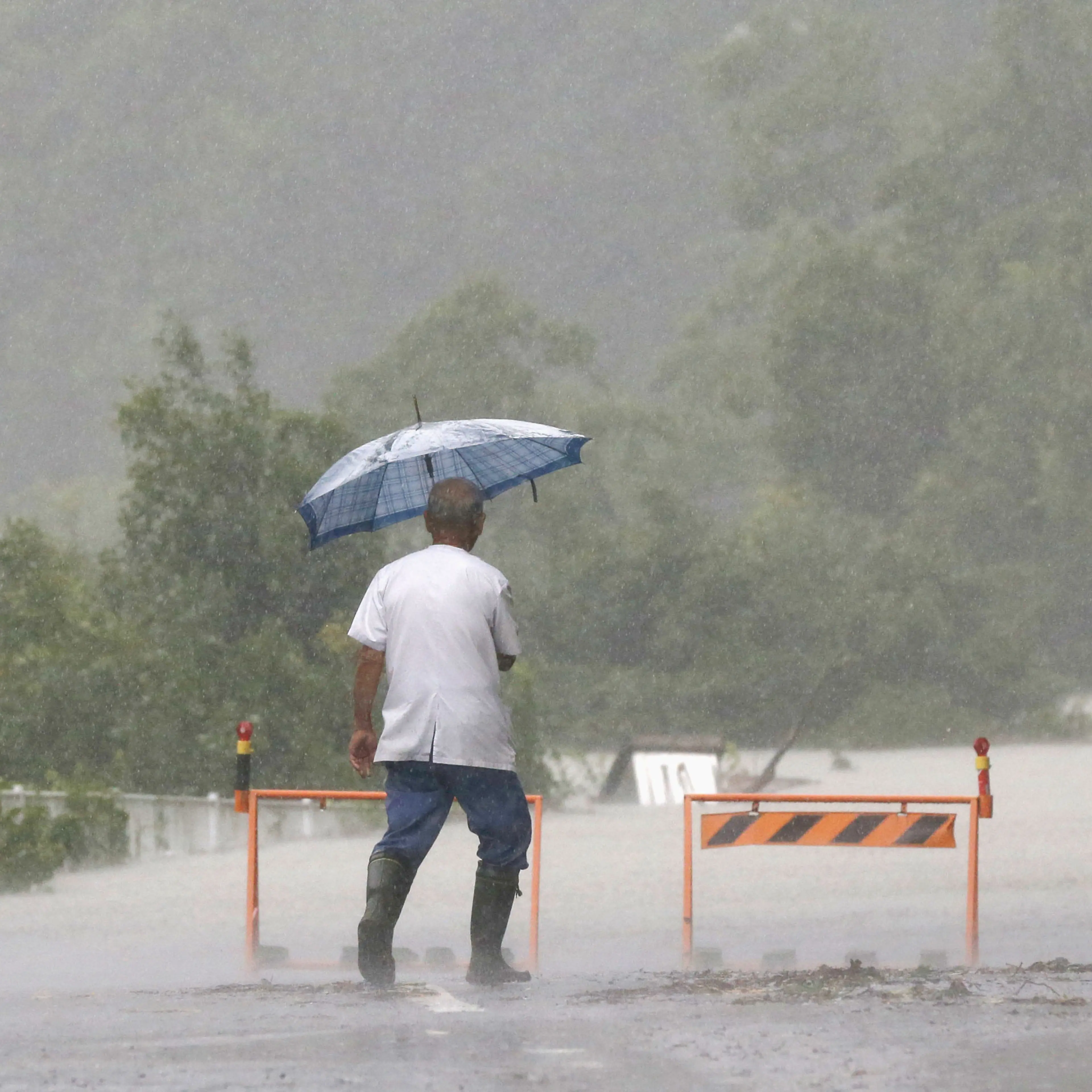 Typhoon Nangka lands on western Japan, leaves 2 dead