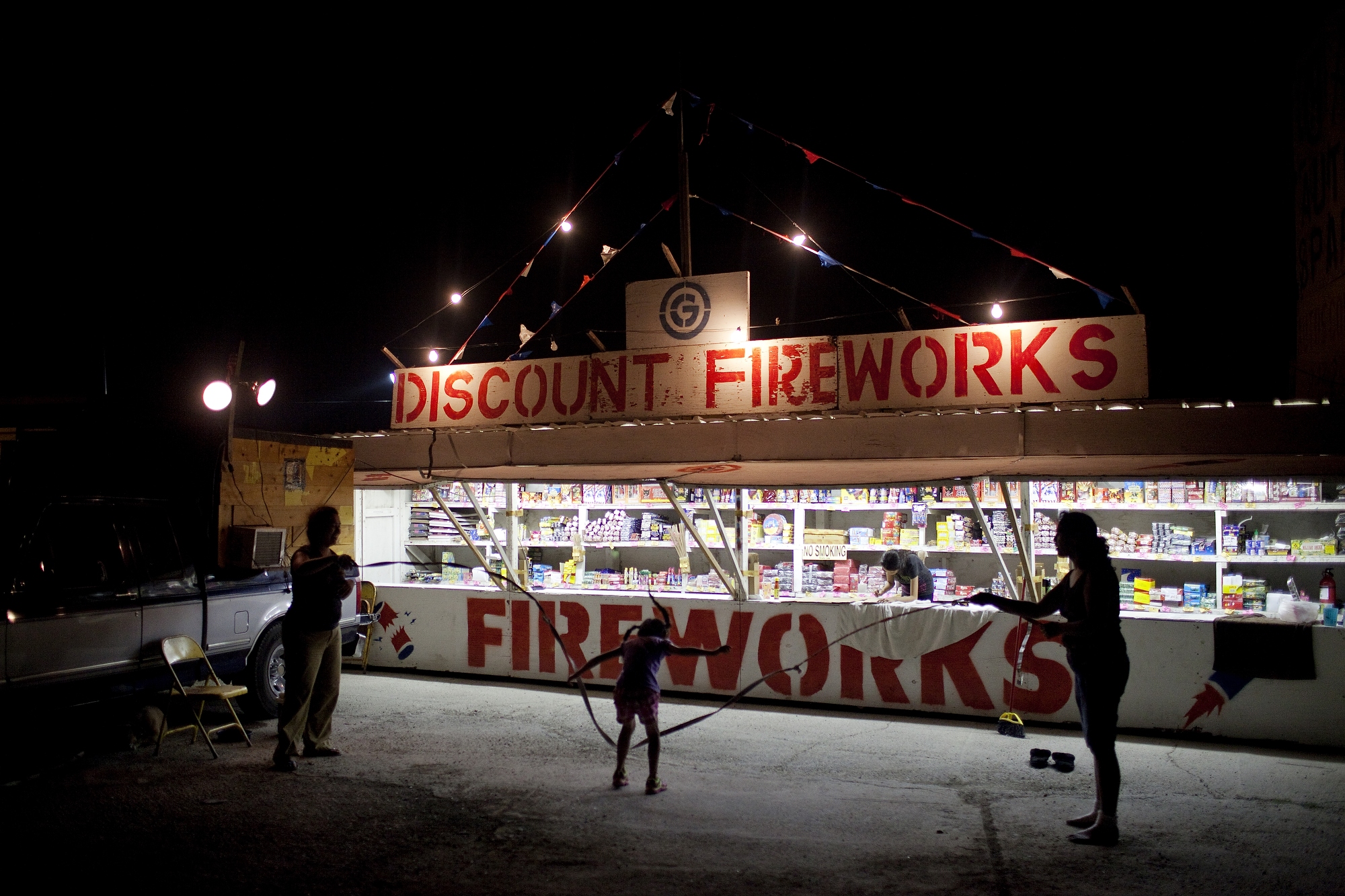 Fireworks Sellers Immigration 4th of July