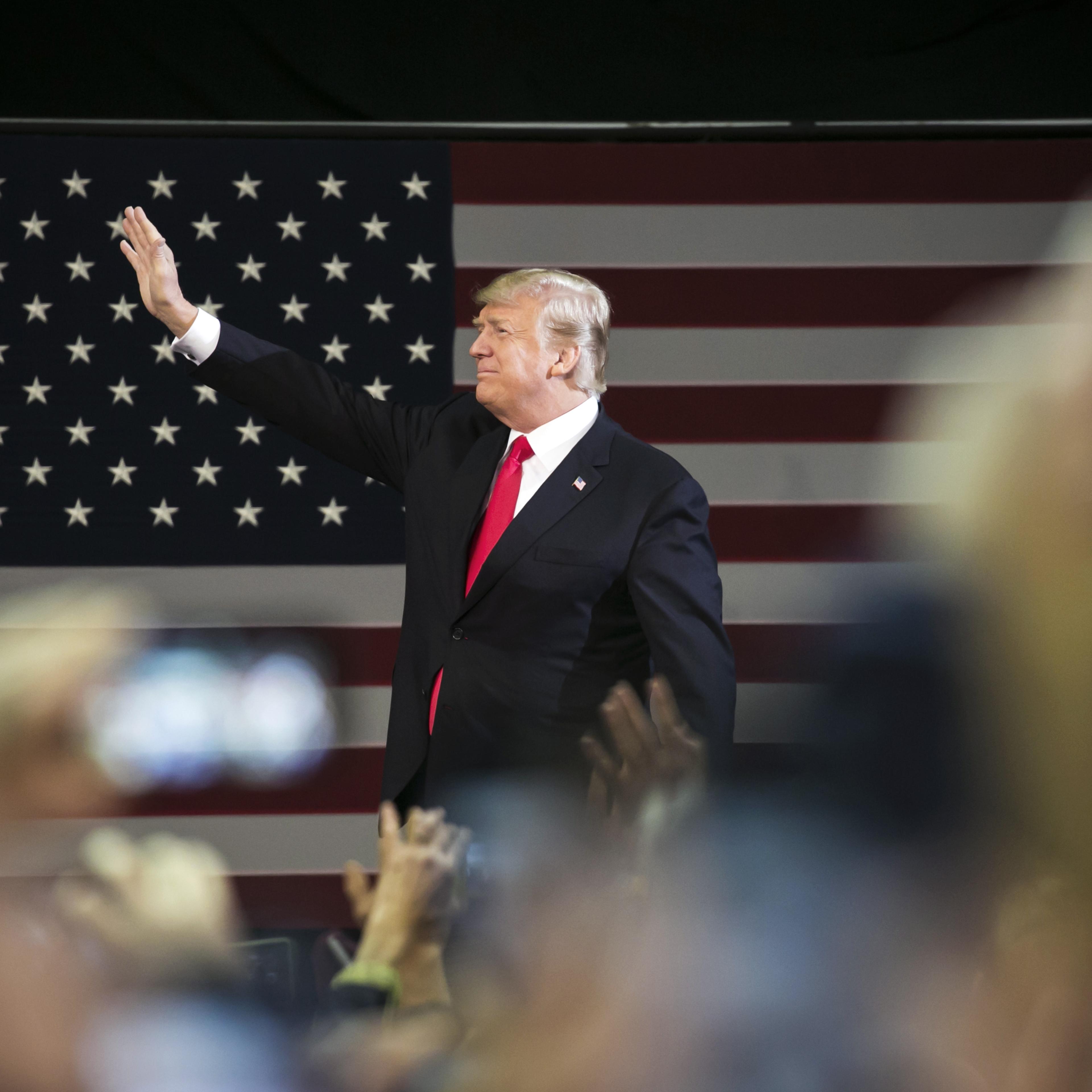 President Donald Trump Holds Florida Rally