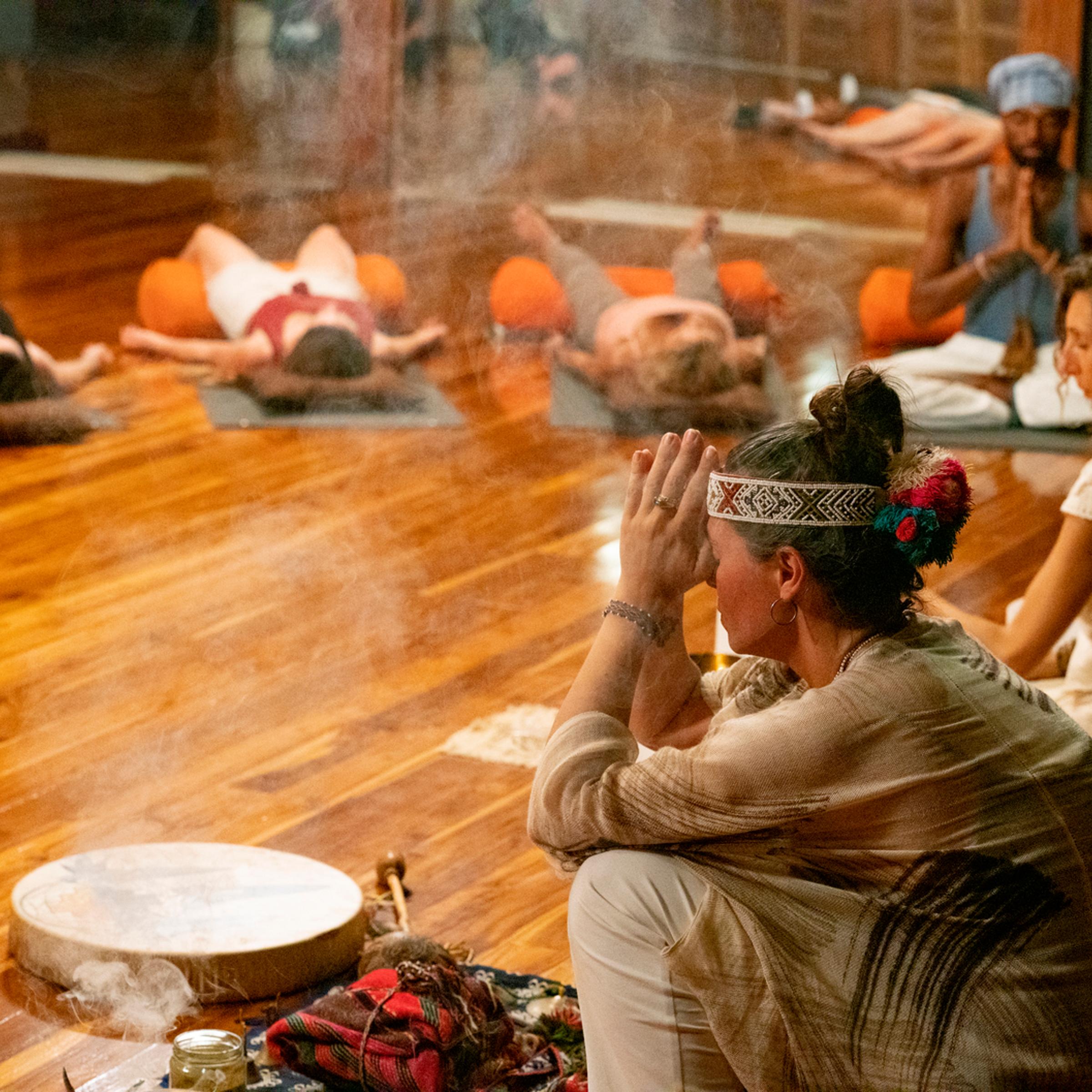 Lost Resort S1 Unit Photography Day 11 12/10/19 one on one, sound bath