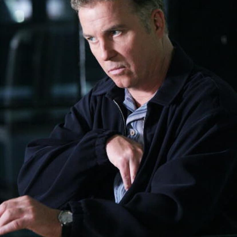 William Petersen as Dr. Gilbert "Gil" Grissom in CSI: CRIME SCENE INVESTIGATION.