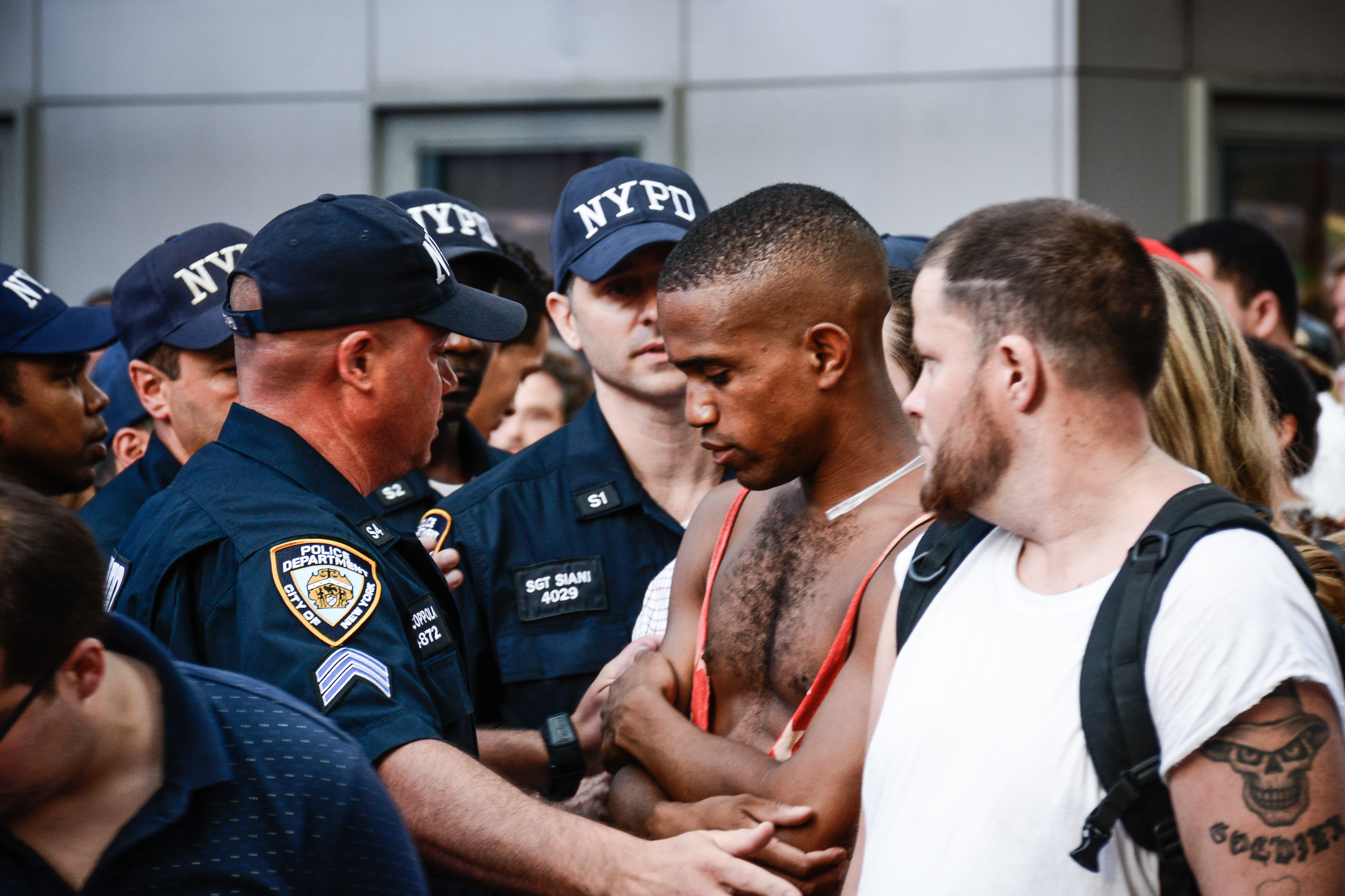 Thousands Marched through the streets of New York City after