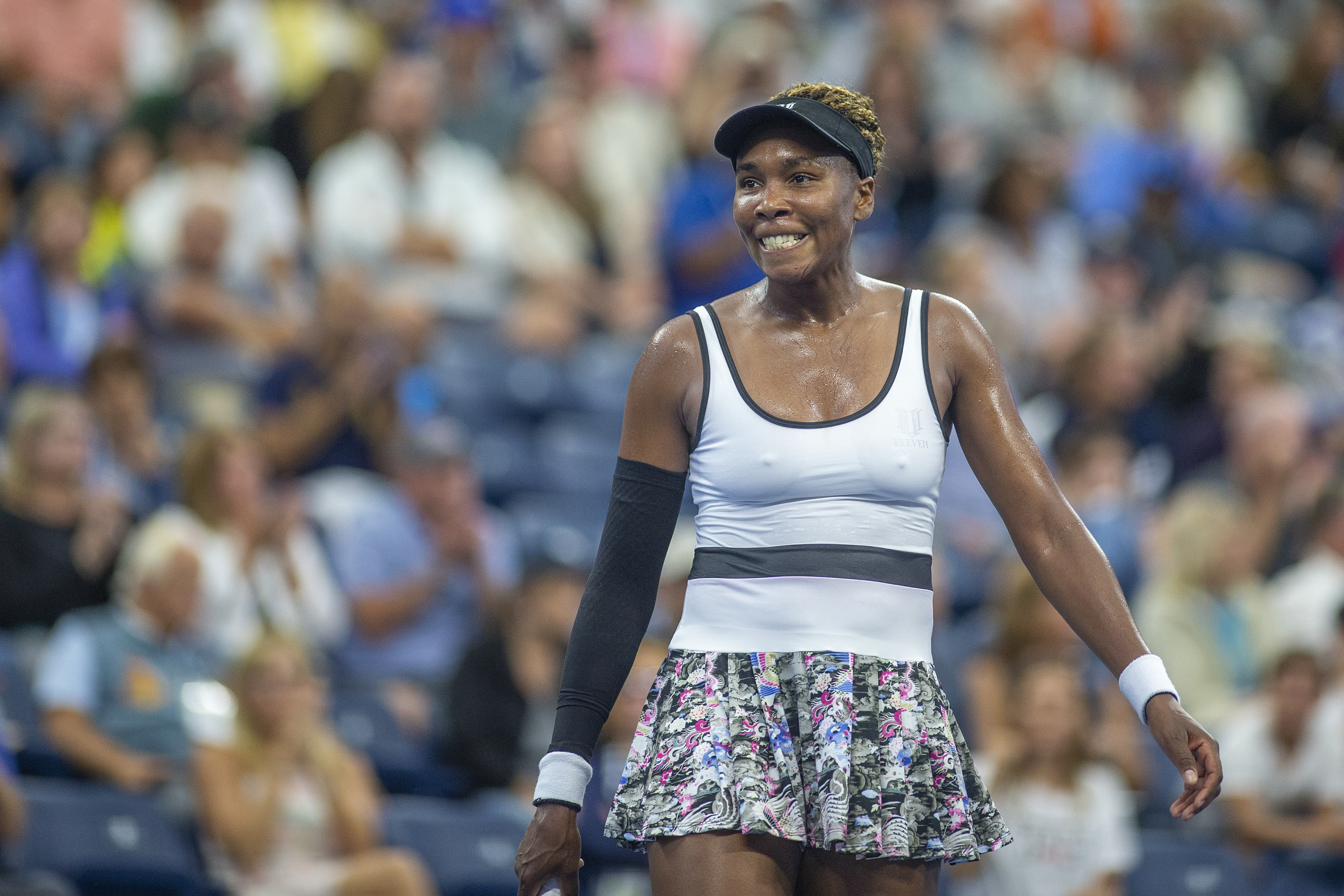 Venus Williams at the US Open Tennis Tournament 2019