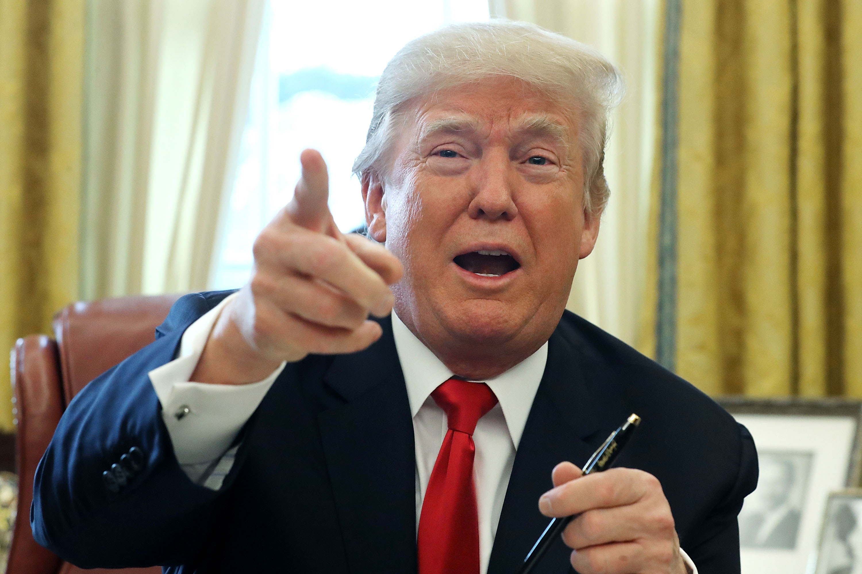 Donald Trump Signs Tax Reform And Jobs Bill Into Law At The White House
