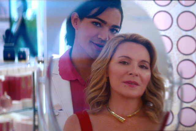 Miss Benny and Kim Cattrall in <i>Glamorous</i>