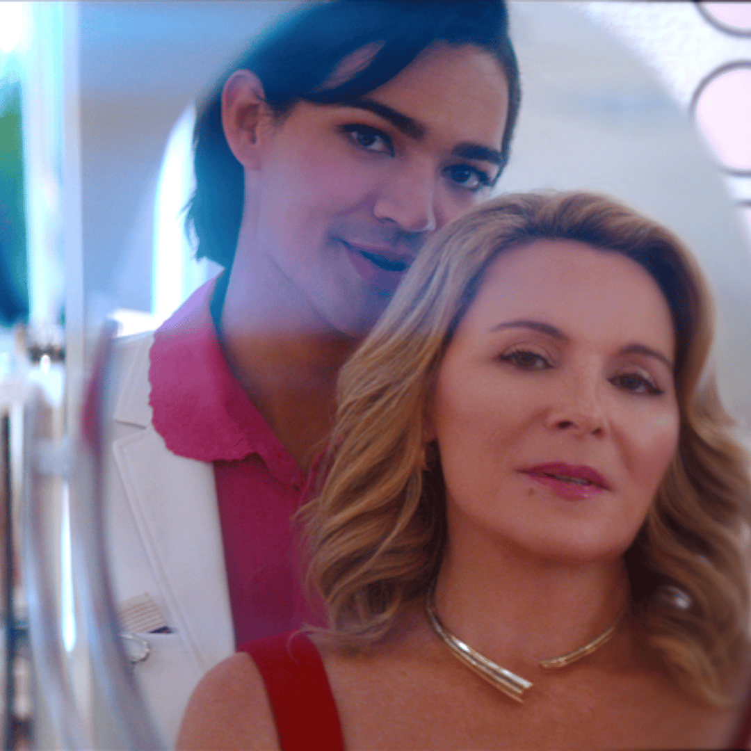 Miss Benny and Kim Cattrall in <i>Glamorous</i>