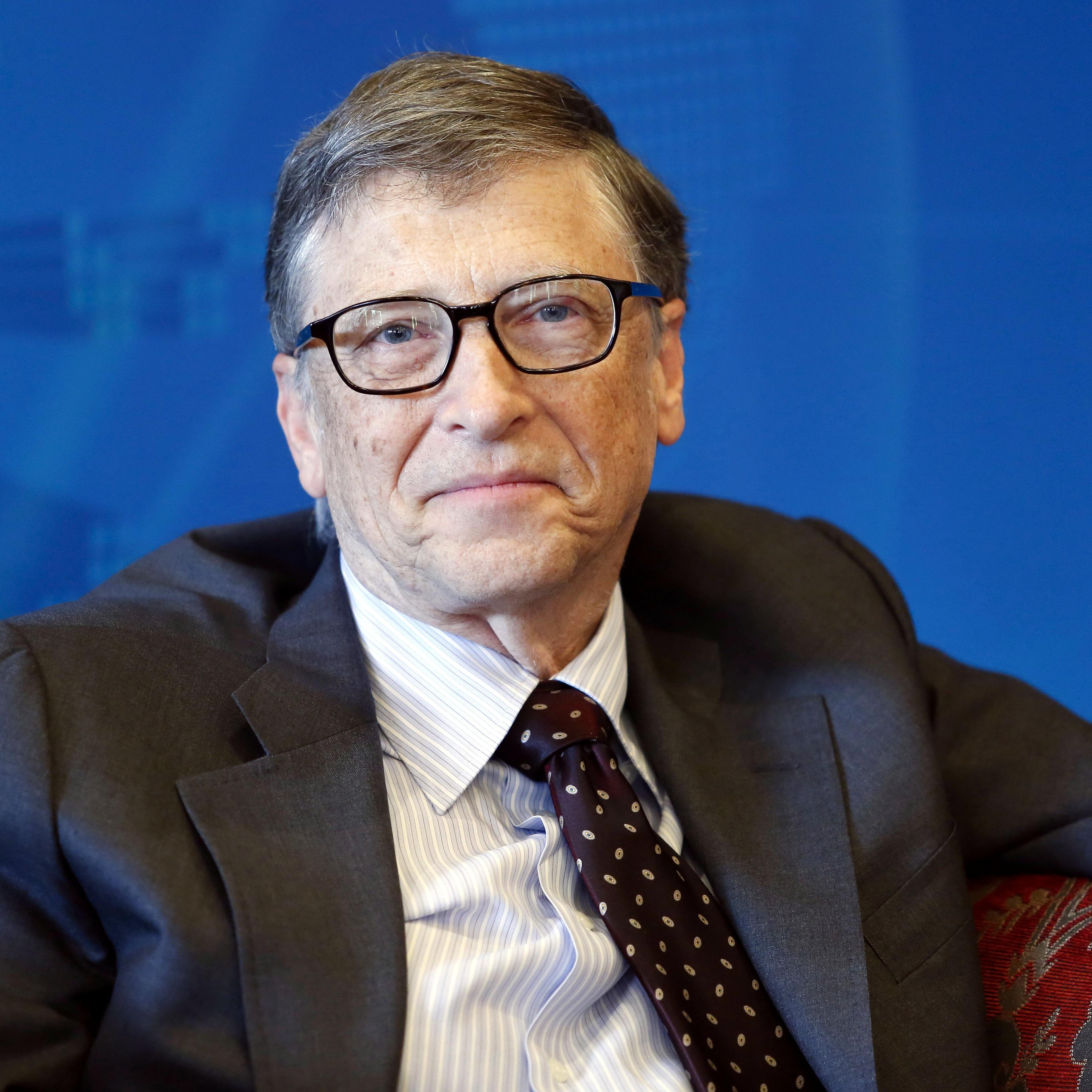 Bill Gates, co-founder of Microsoft attends a breakfast meeting with the theme "Dialogue: Technology & Innovation for a Sustainable Future" during the Boao Forum For Asia Annual Conference 2015 in Qionghai city, Hainan Province, China on March 29, 2015.