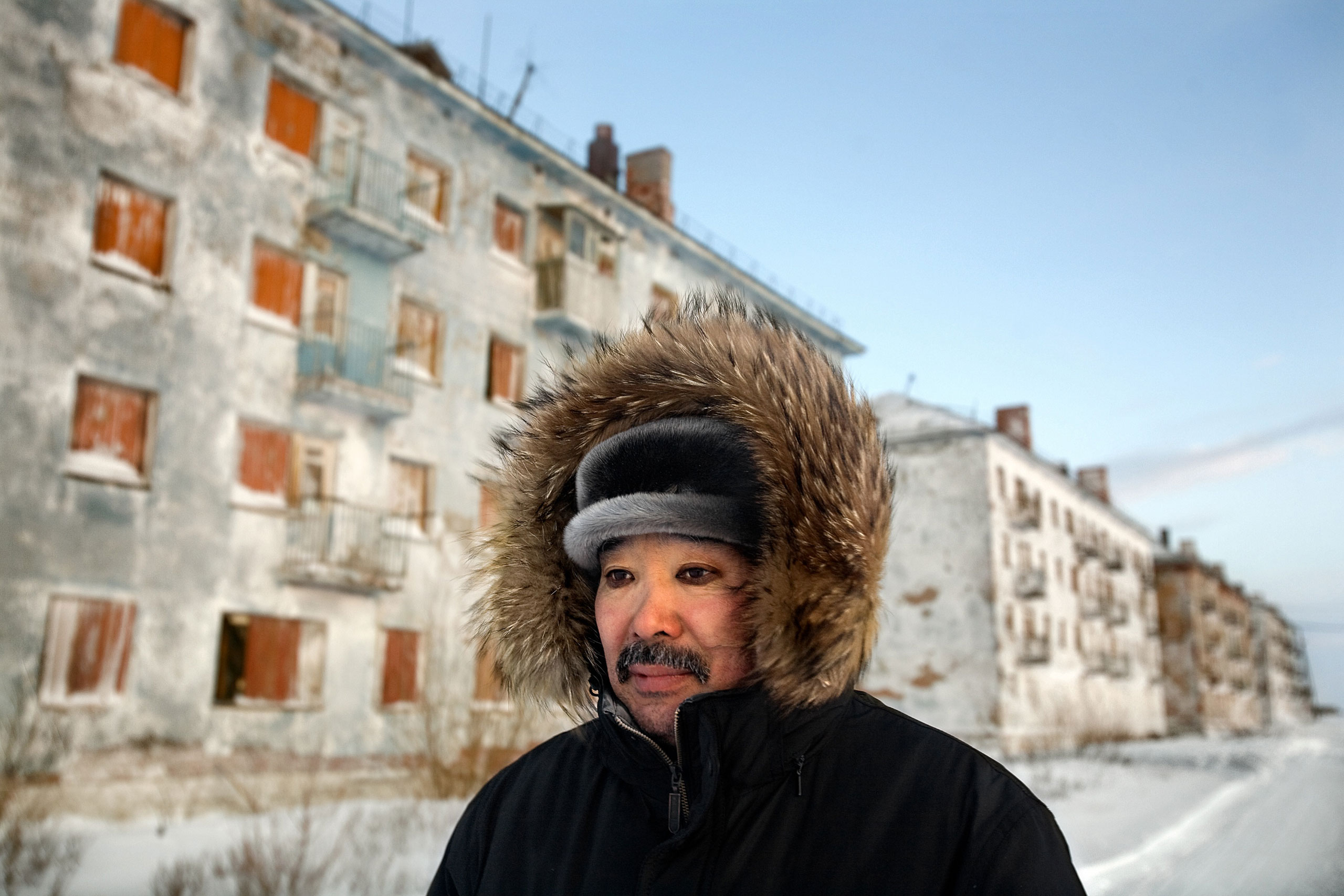 Mass exodus from Arctic Russia