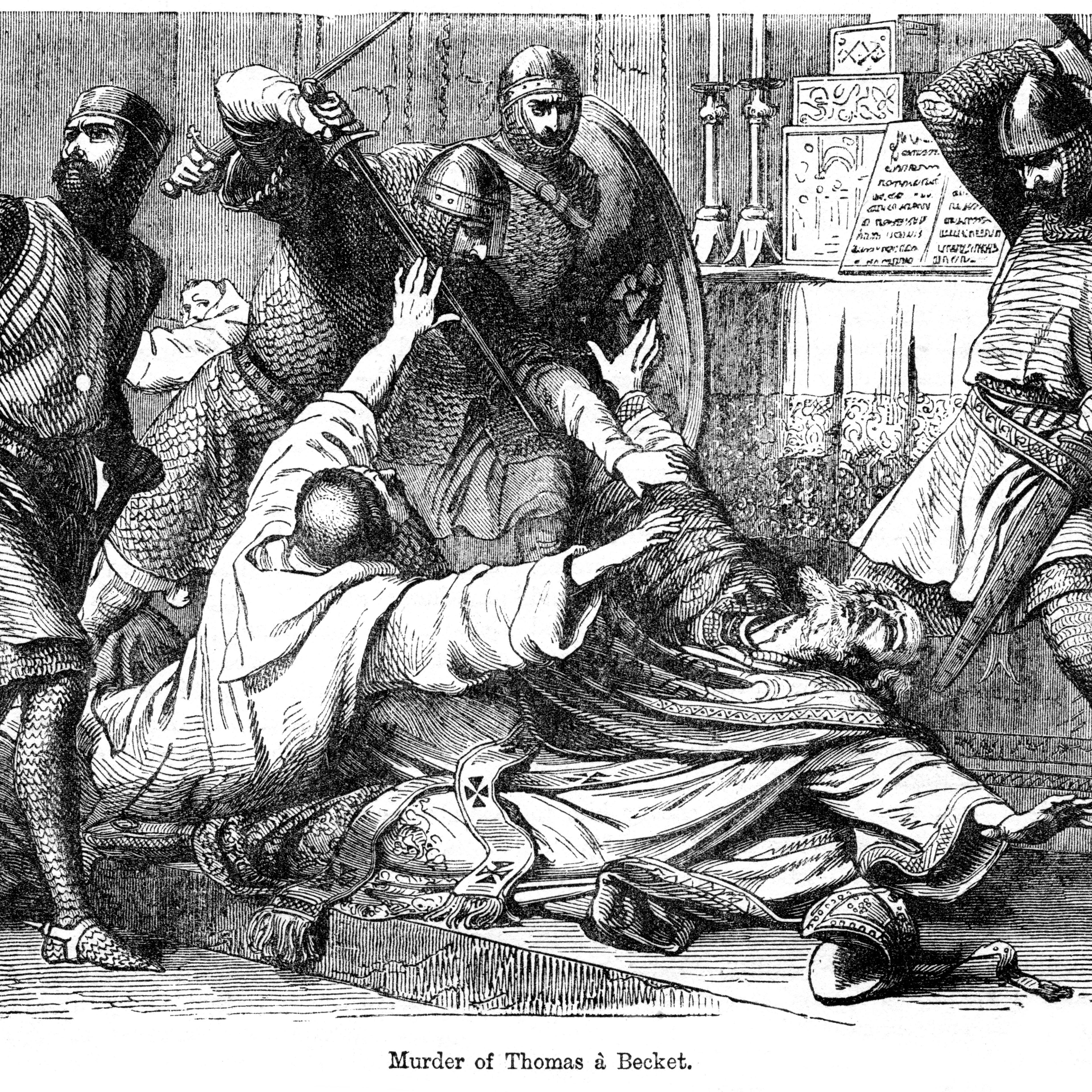 'Murder of Thomas a Becket', 1170.