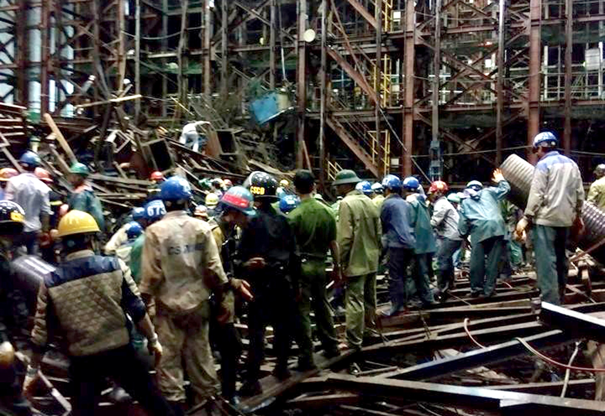 Vietnam Scaffolding Collapse