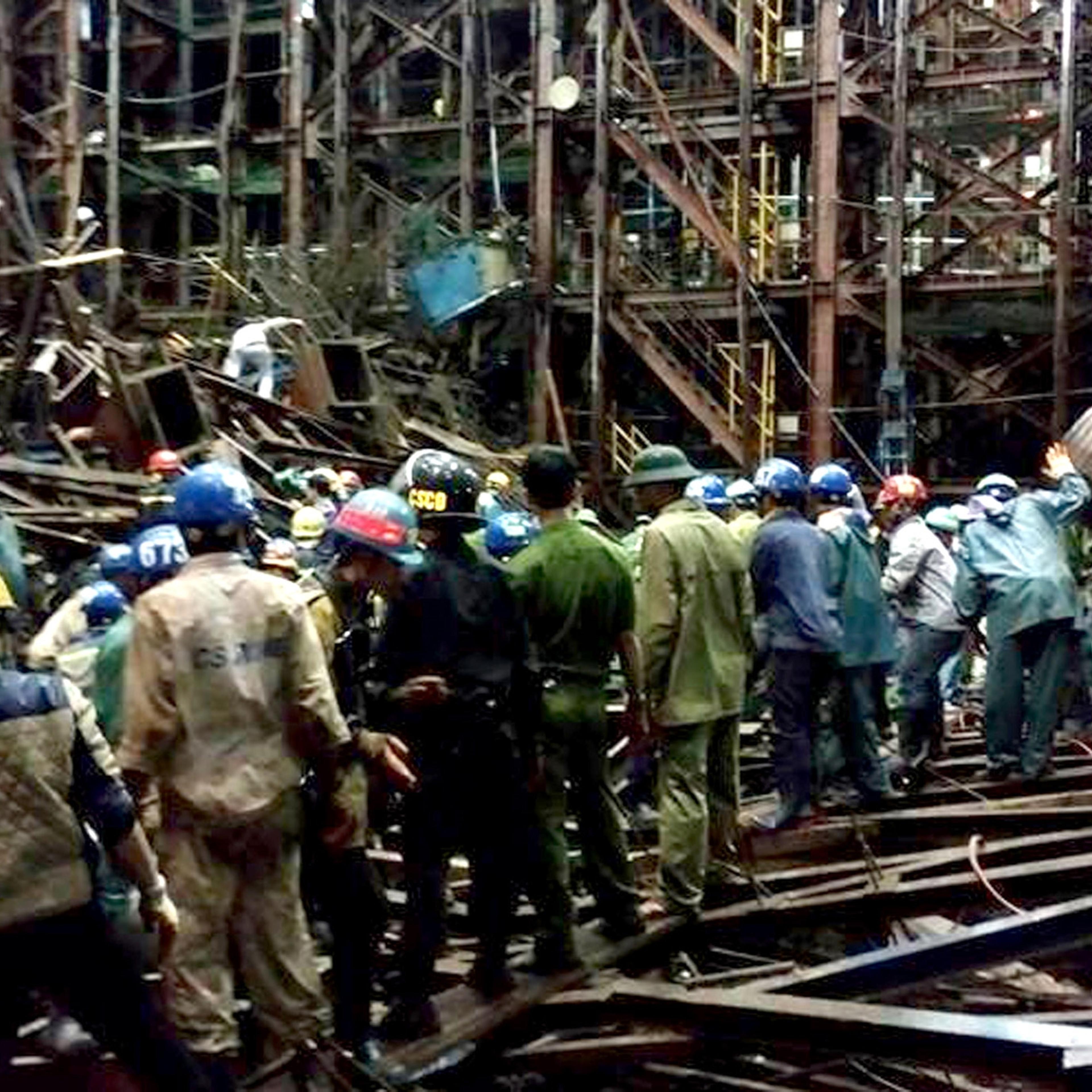 Vietnam Scaffolding Collapse