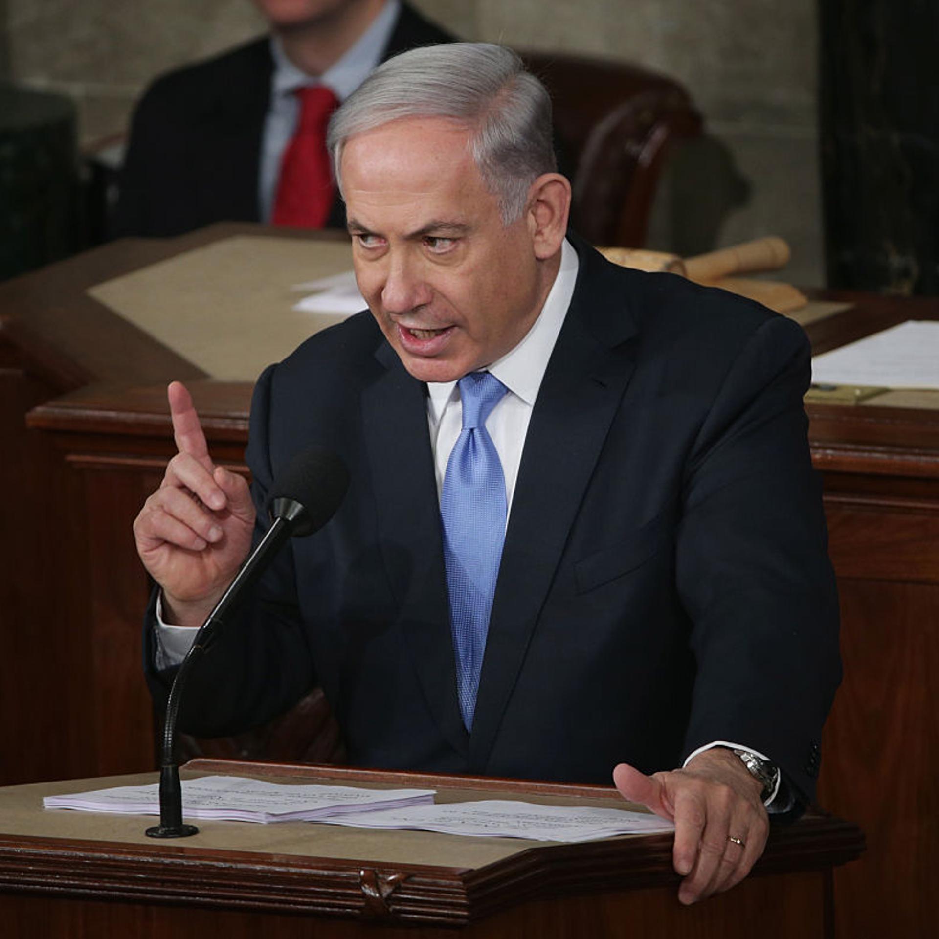 Israeli PM Netanyahu Addresses Joint Meeting Of Congress
