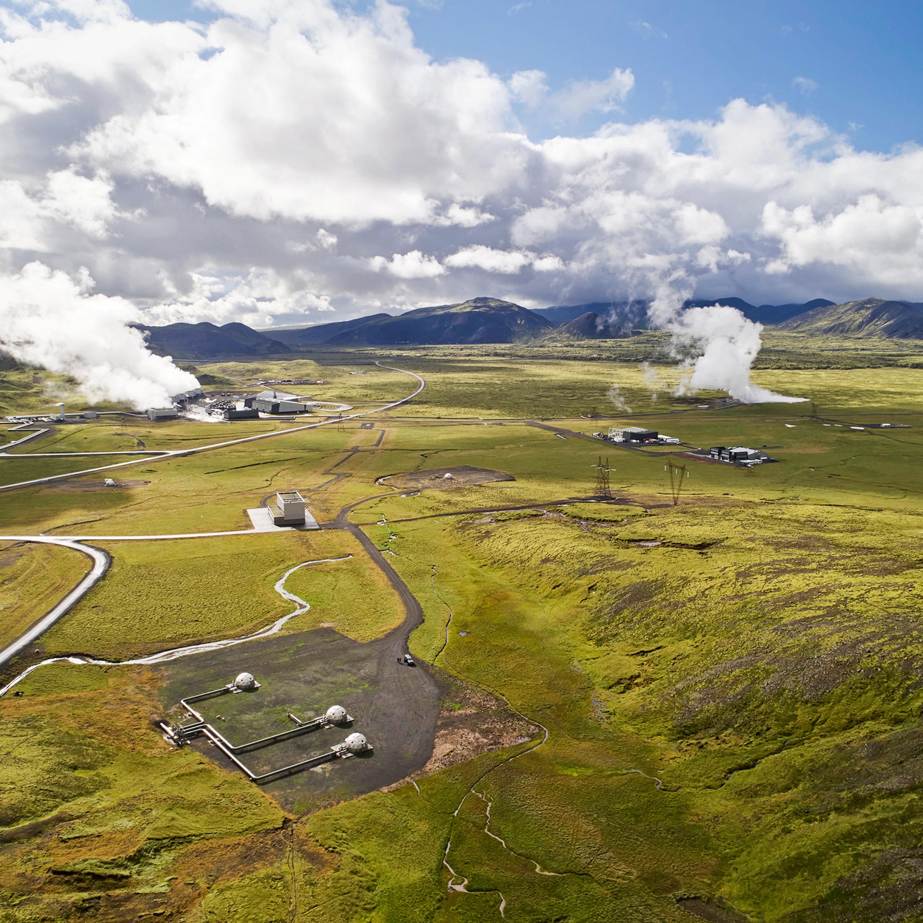 The world’s largest carbon-capture facility opened in Iceland in September