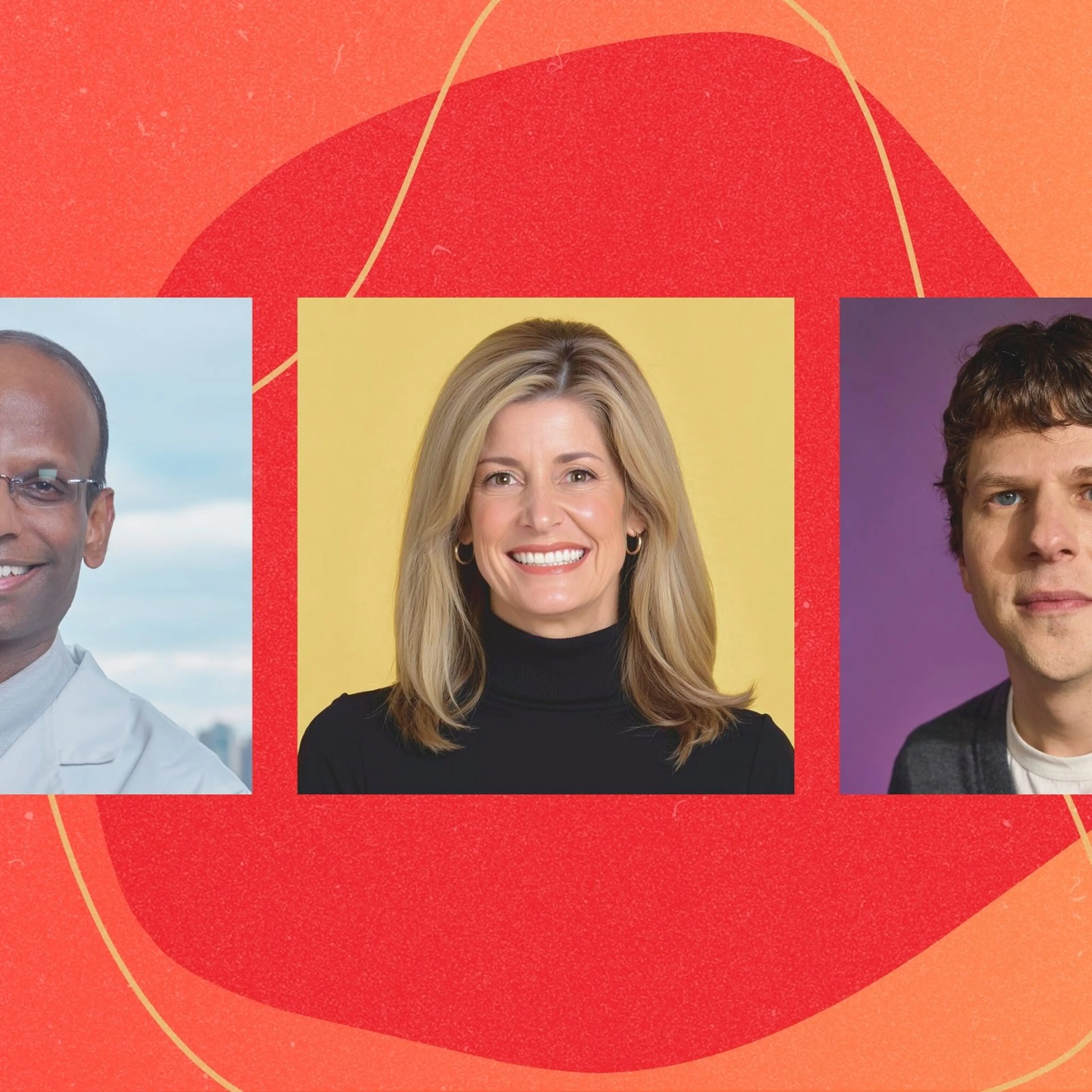 Dr. Kiran Musunuru,
Kerry Burnight, Jesse Eisenberg