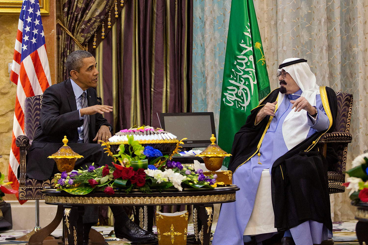 Barack Obama, King Abdullah