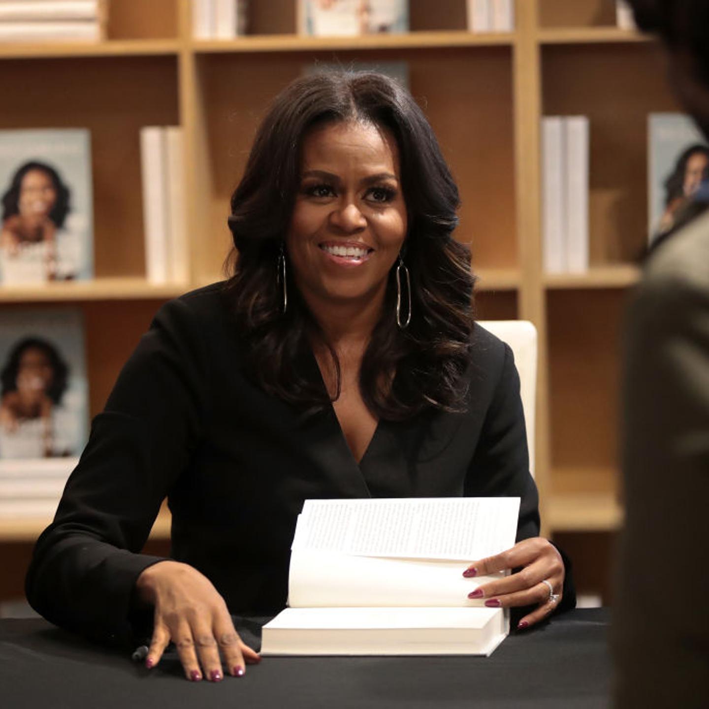 Michelle Obama Holds First Book Signing In Her Hometown Of Chicago