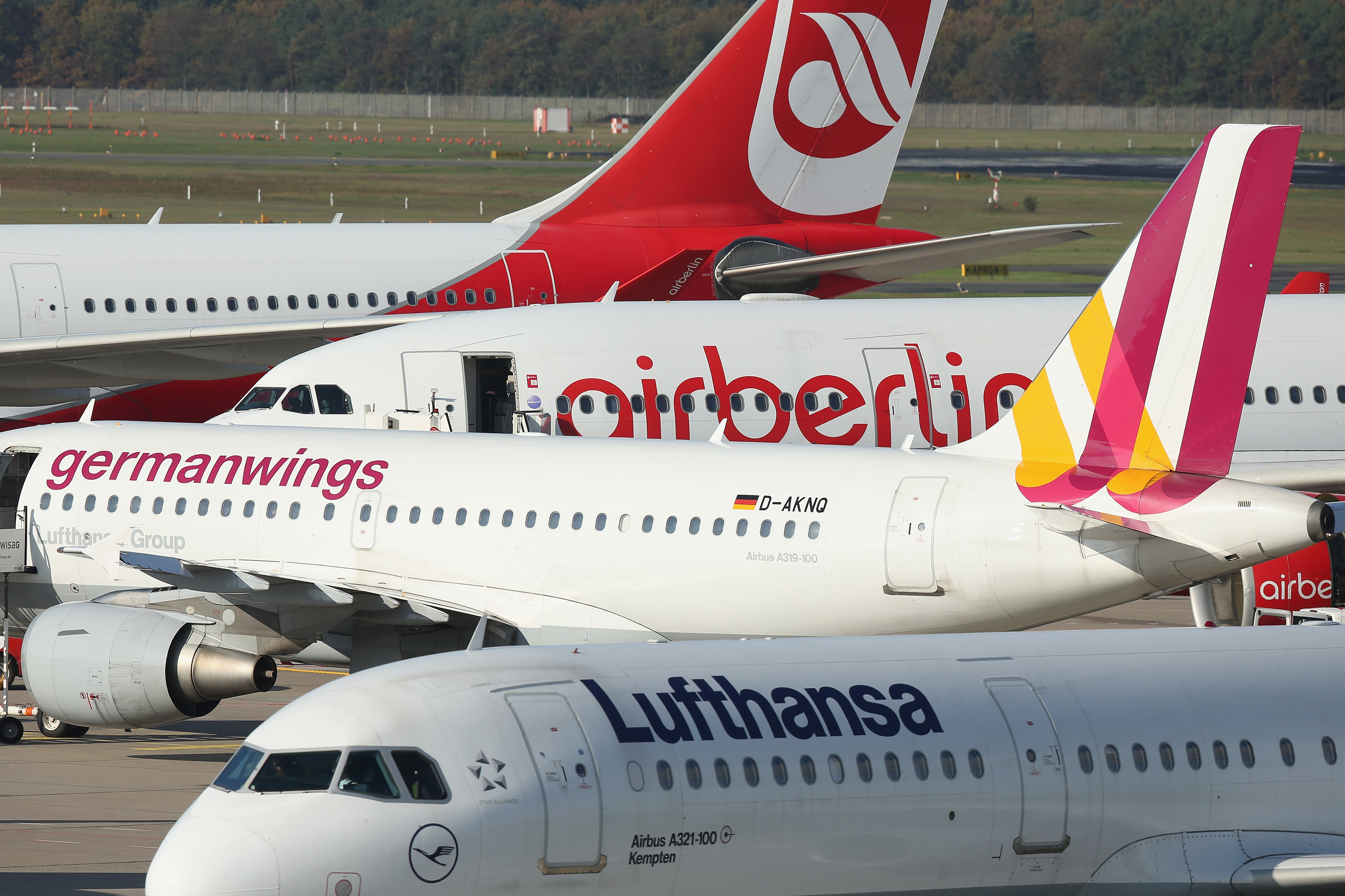 Passenger Planes Of German Airlines