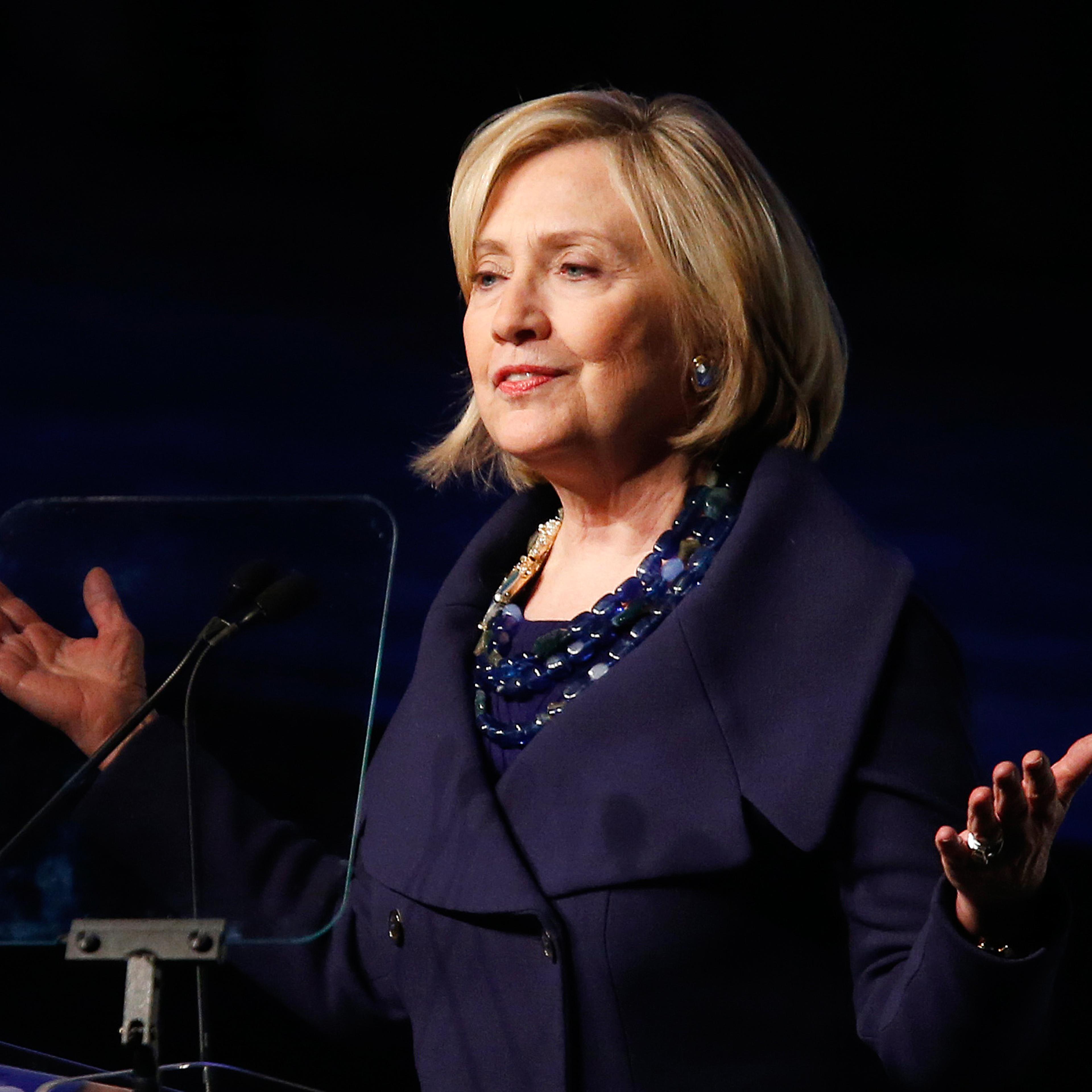 Former Secretary of State Hillary Rodham Clinton