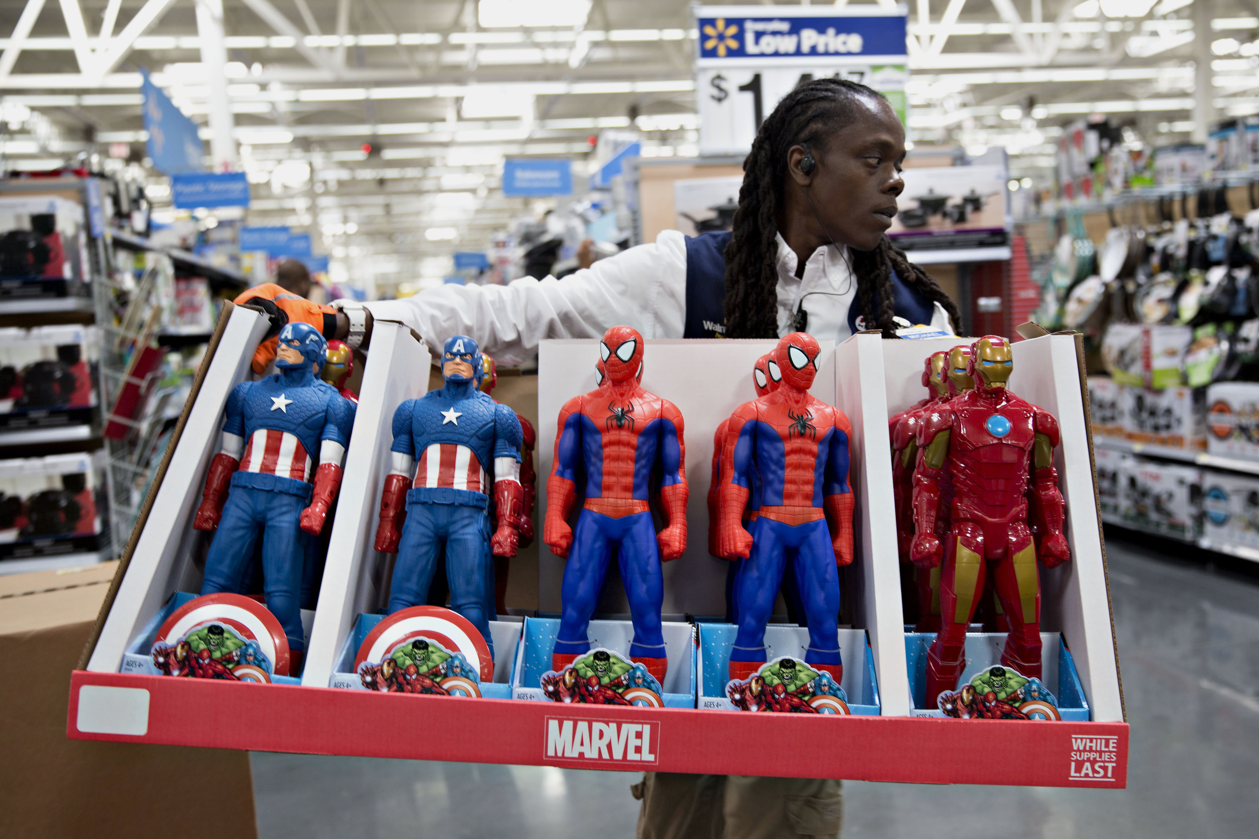 Inside A Wal-Mart Stores Inc. Location Ahead Of Black Friday